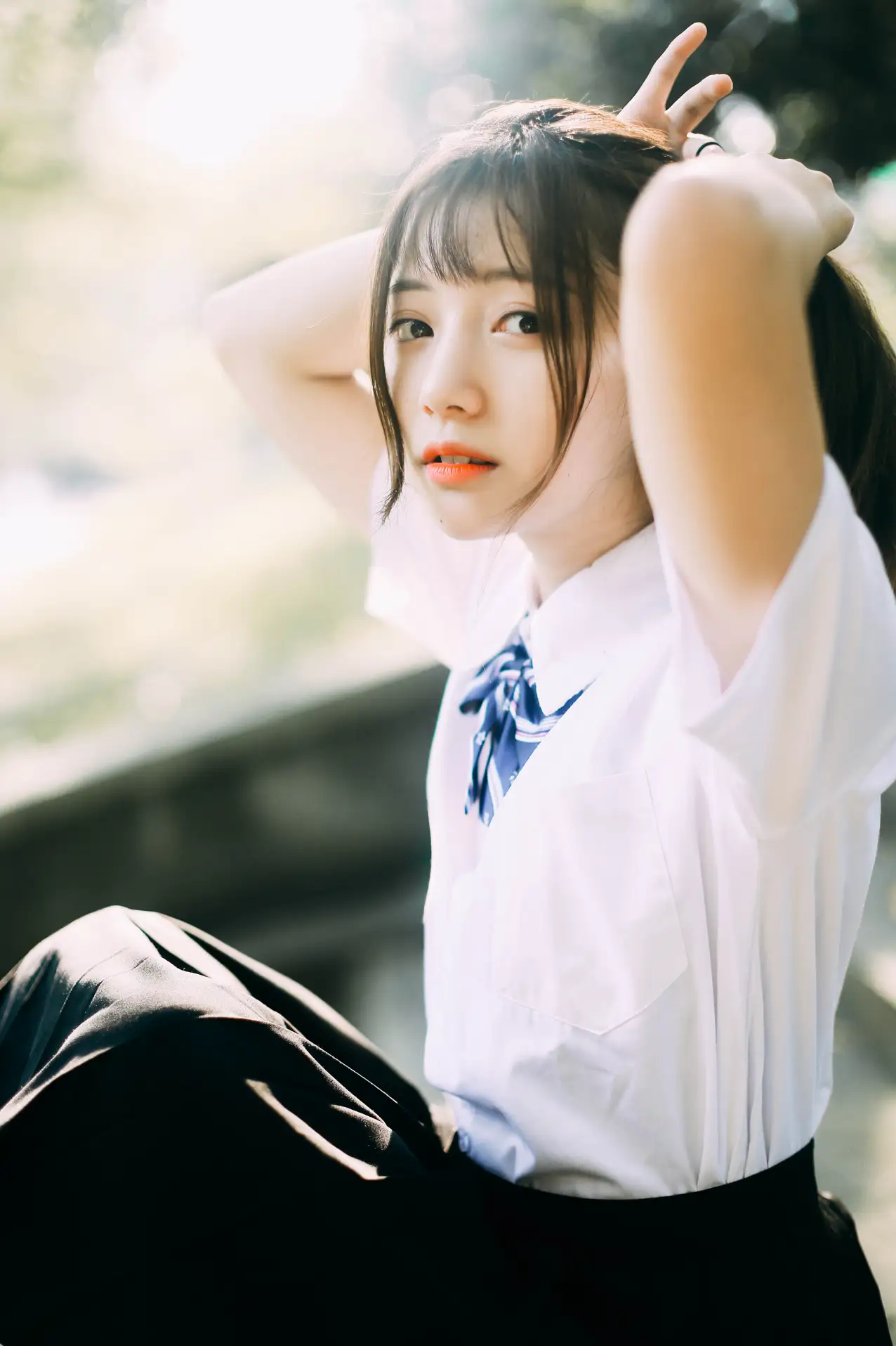 [艺图语] 2021.11.29 Vol.478 – 日系女孩 黎美汐#[22P]-6