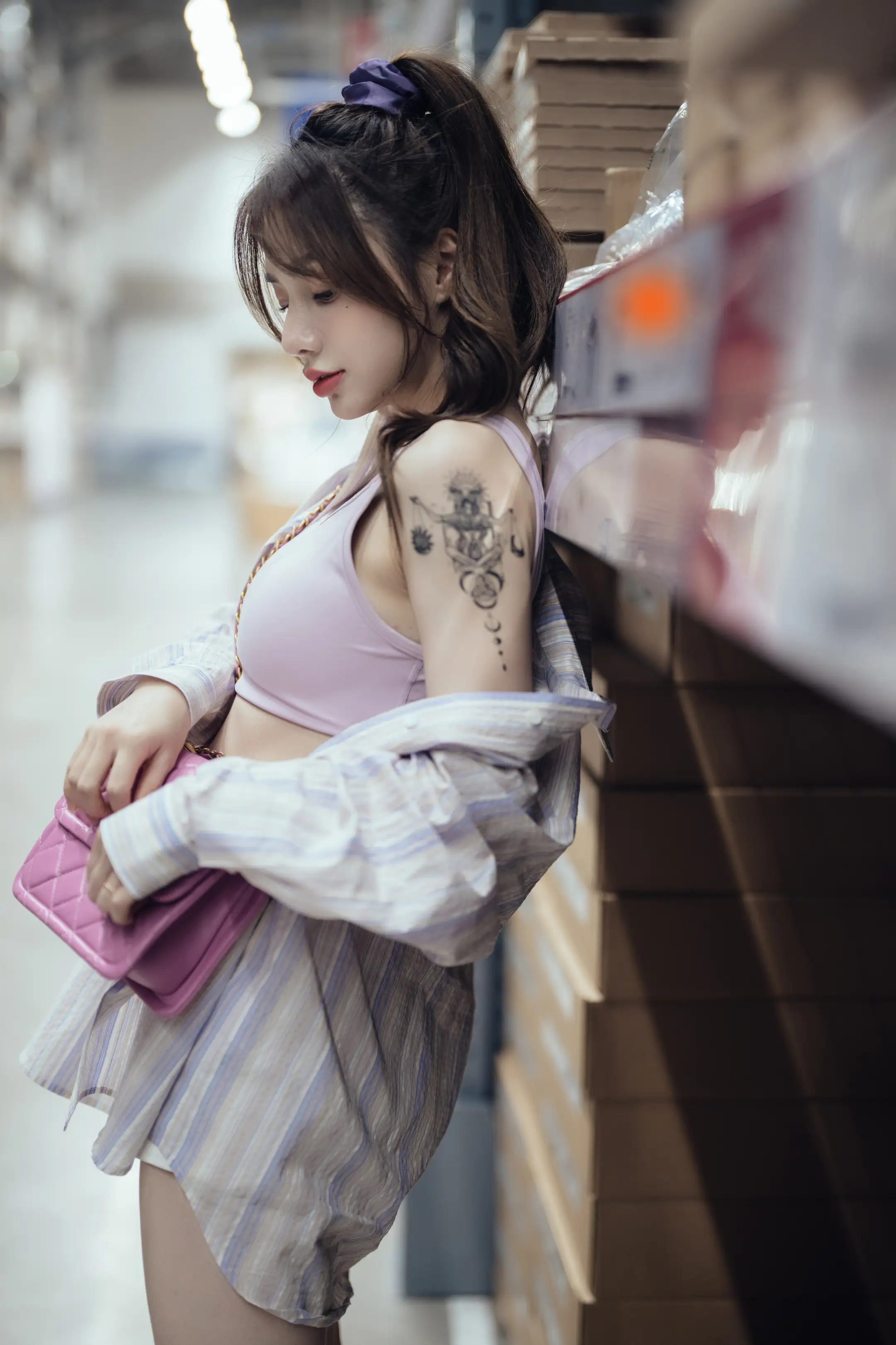 [艺图语] 2021.11.18 Vol.456 – 开心购物 姝雯同学#[36P]-3