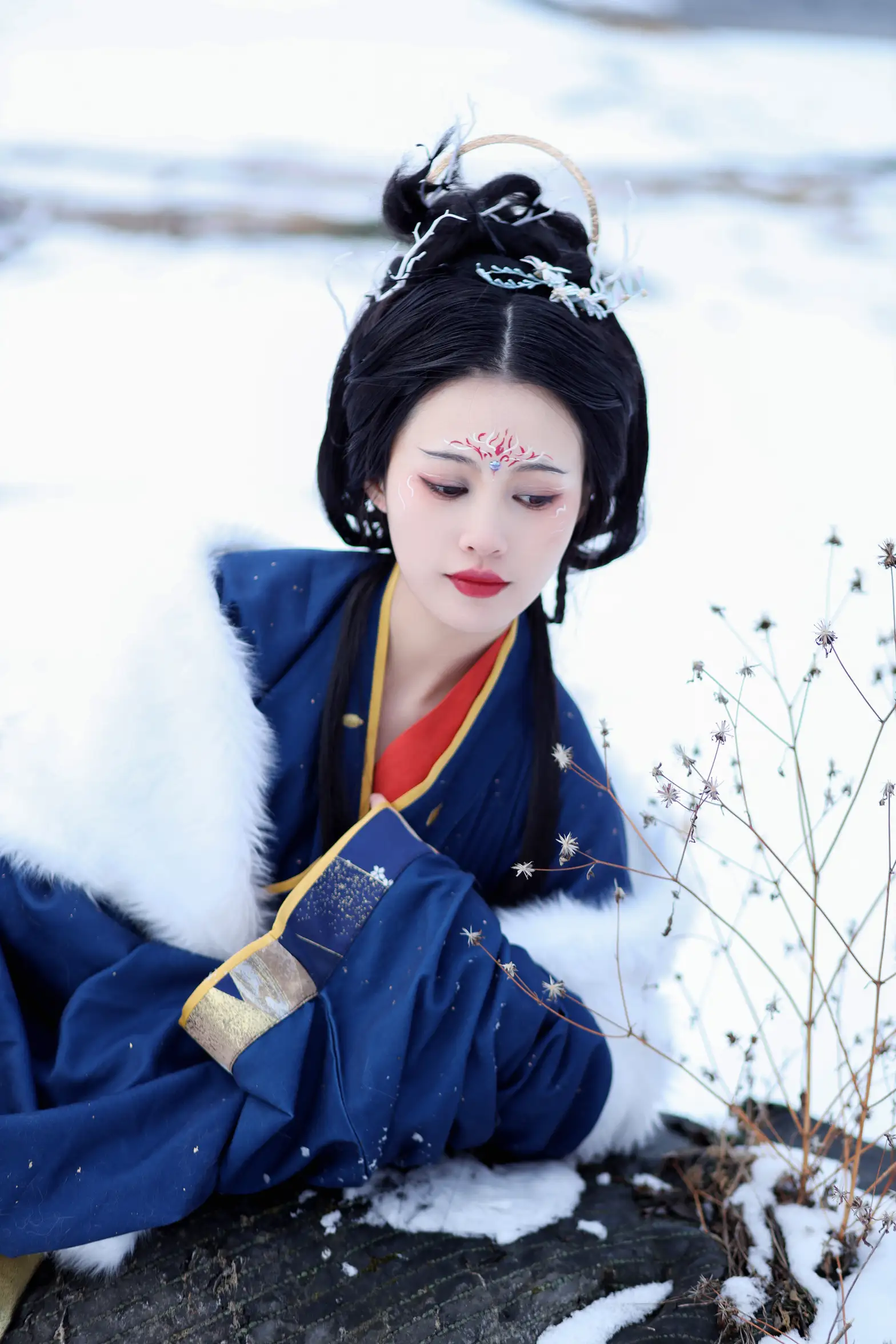 [艺图语] 2022.06.05 Vol.1093 – 雪山山神 青霜鹅#[22P]-1