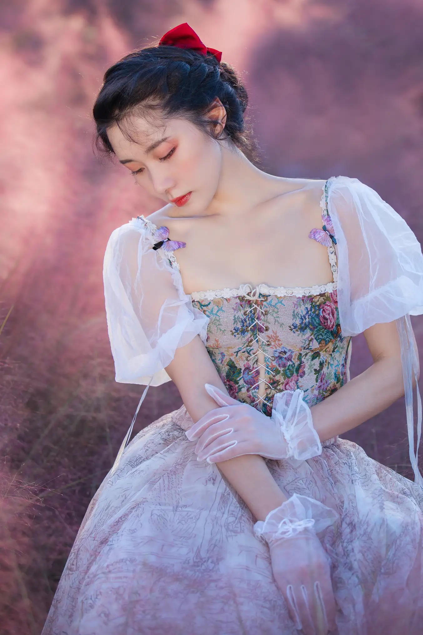 [艺图语] 2022.05.19 Vol.0925 – 粉黛 木景抒#[27P]-9