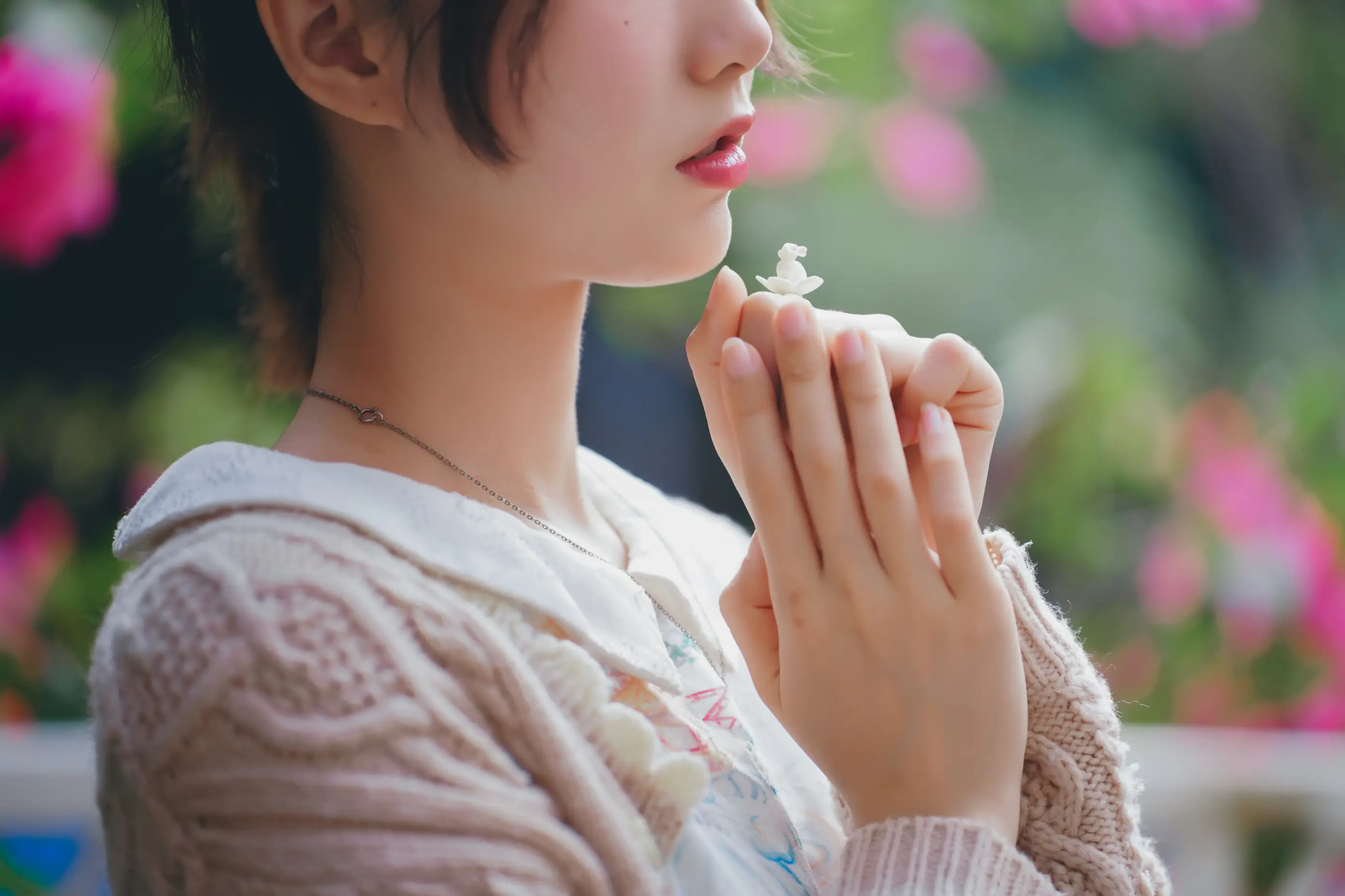 [艺图语] 2022.06.29 Vol.1323 – 花与少女 木棉棉OwO#[30P]-10