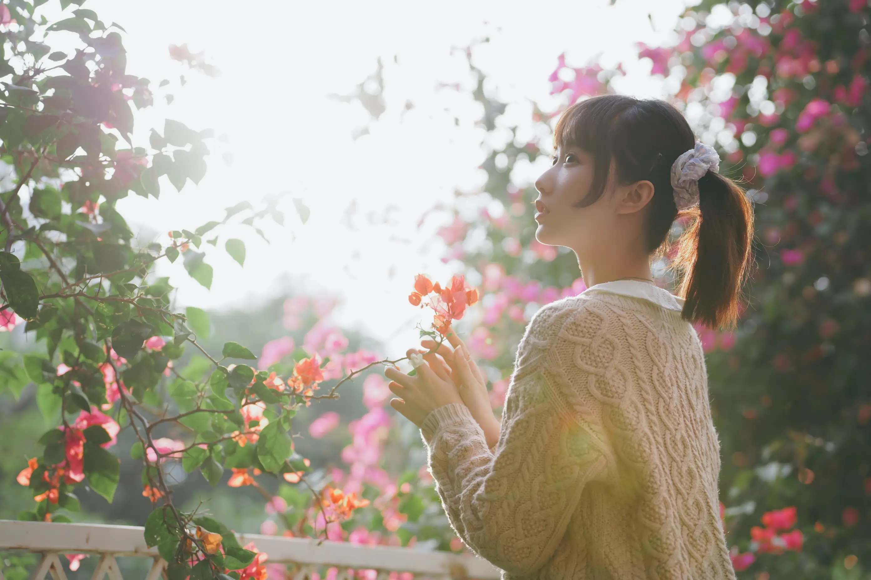 [艺图语] 2022.06.29 Vol.1323 – 花与少女 木棉棉OwO#[30P]-10