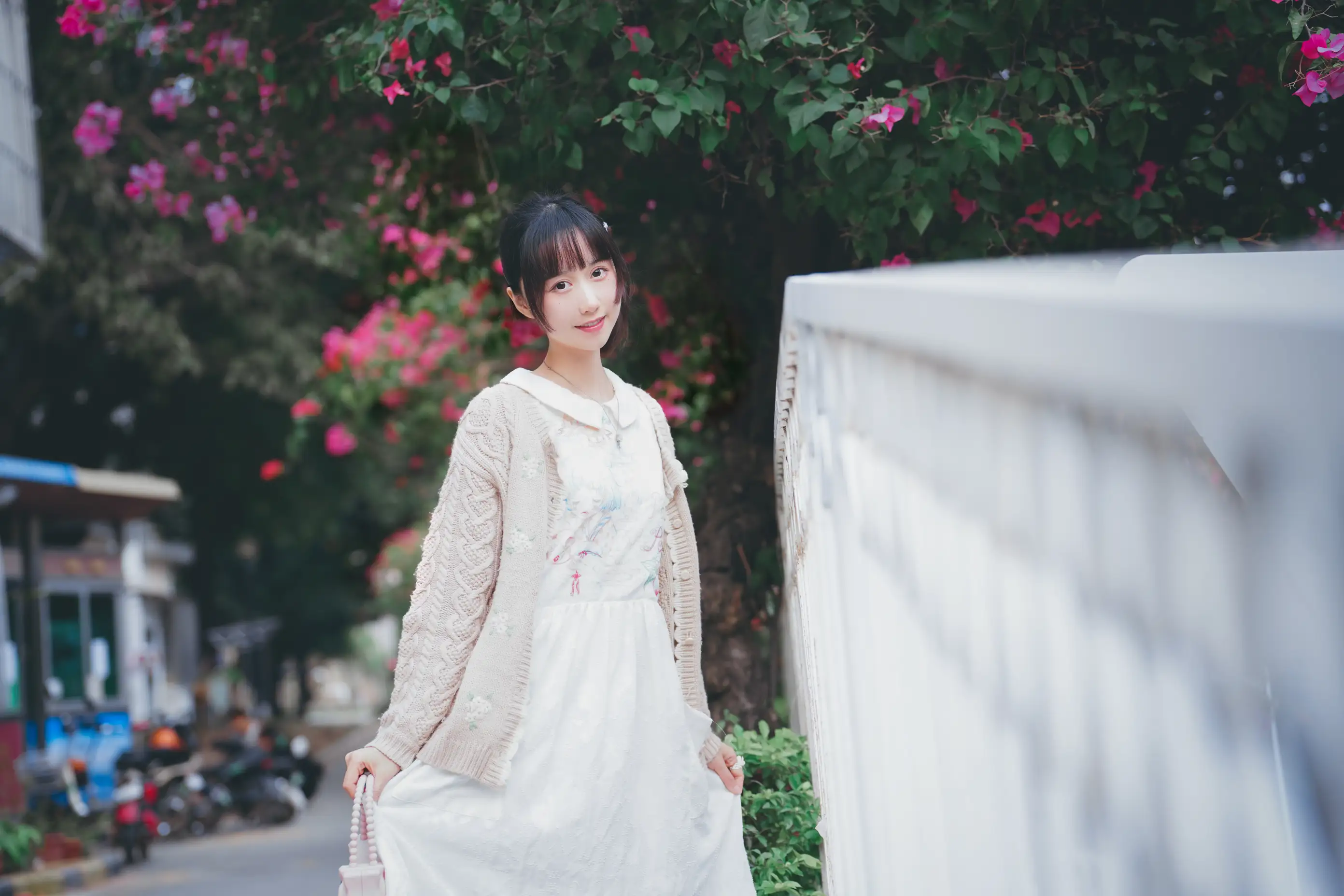 [艺图语] 2022.06.29 Vol.1323 – 花与少女 木棉棉OwO#[30P]-7