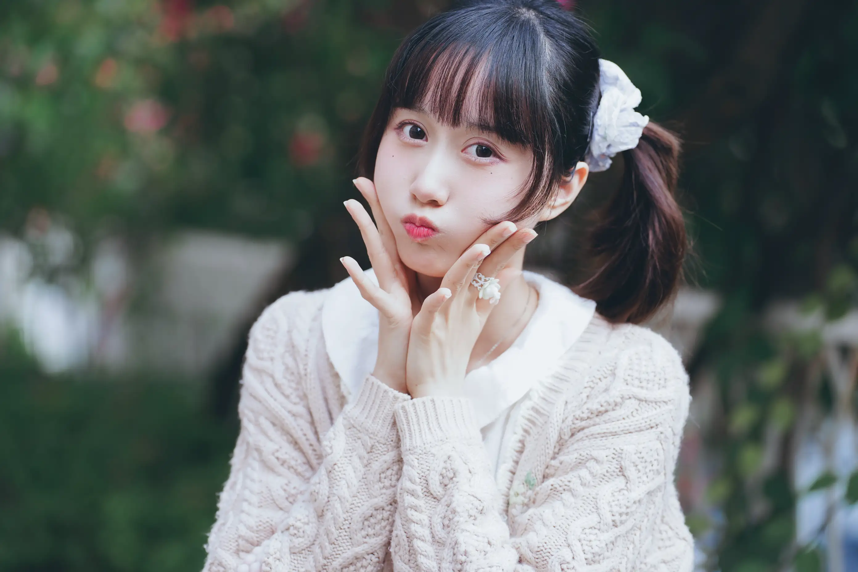 [艺图语] 2022.06.29 Vol.1323 – 花与少女 木棉棉OwO#[30P]-10