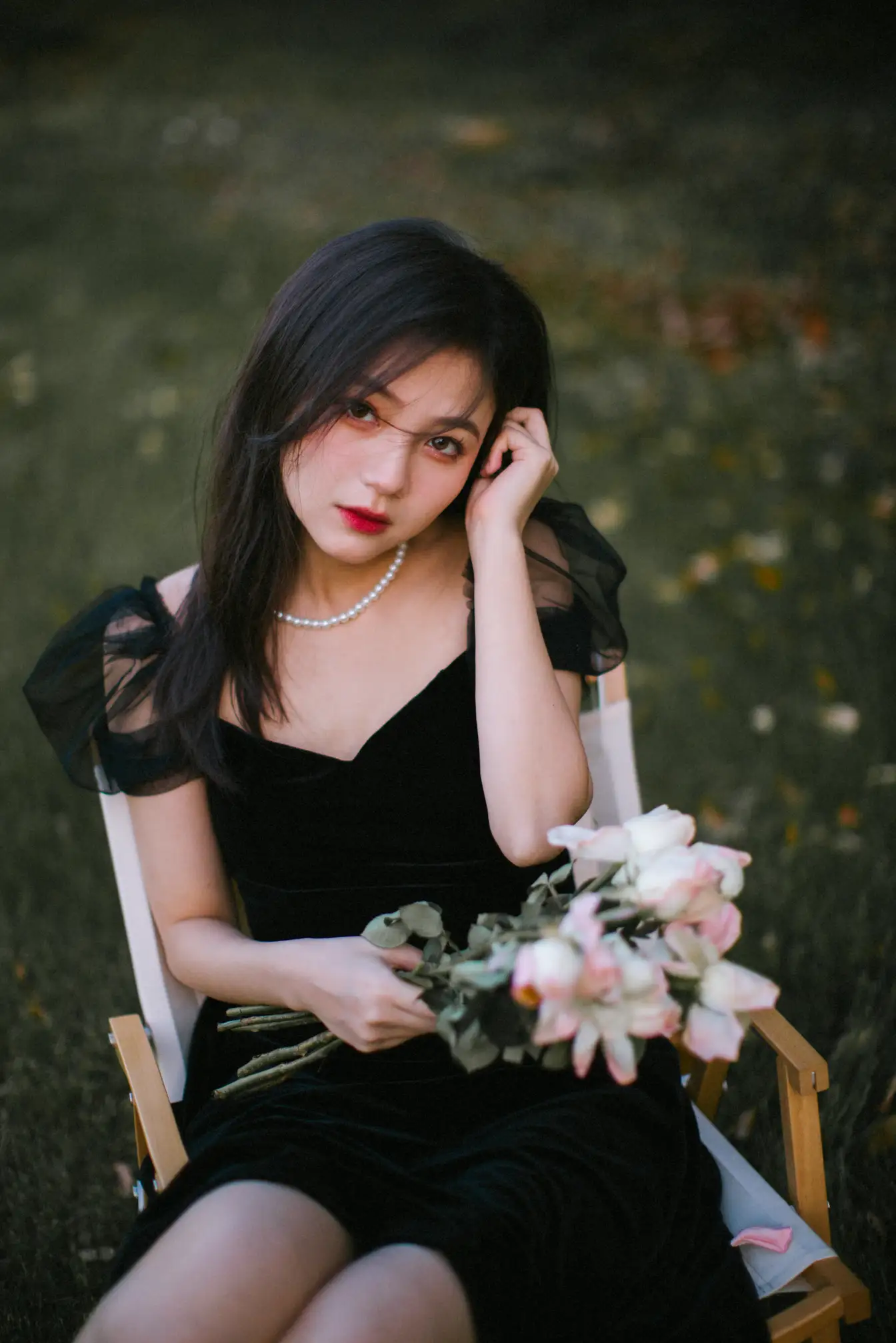 [艺图语] 2022.07.14 Vol.1475 – 少女与花 夏芸是只小考拉#[25P]-5