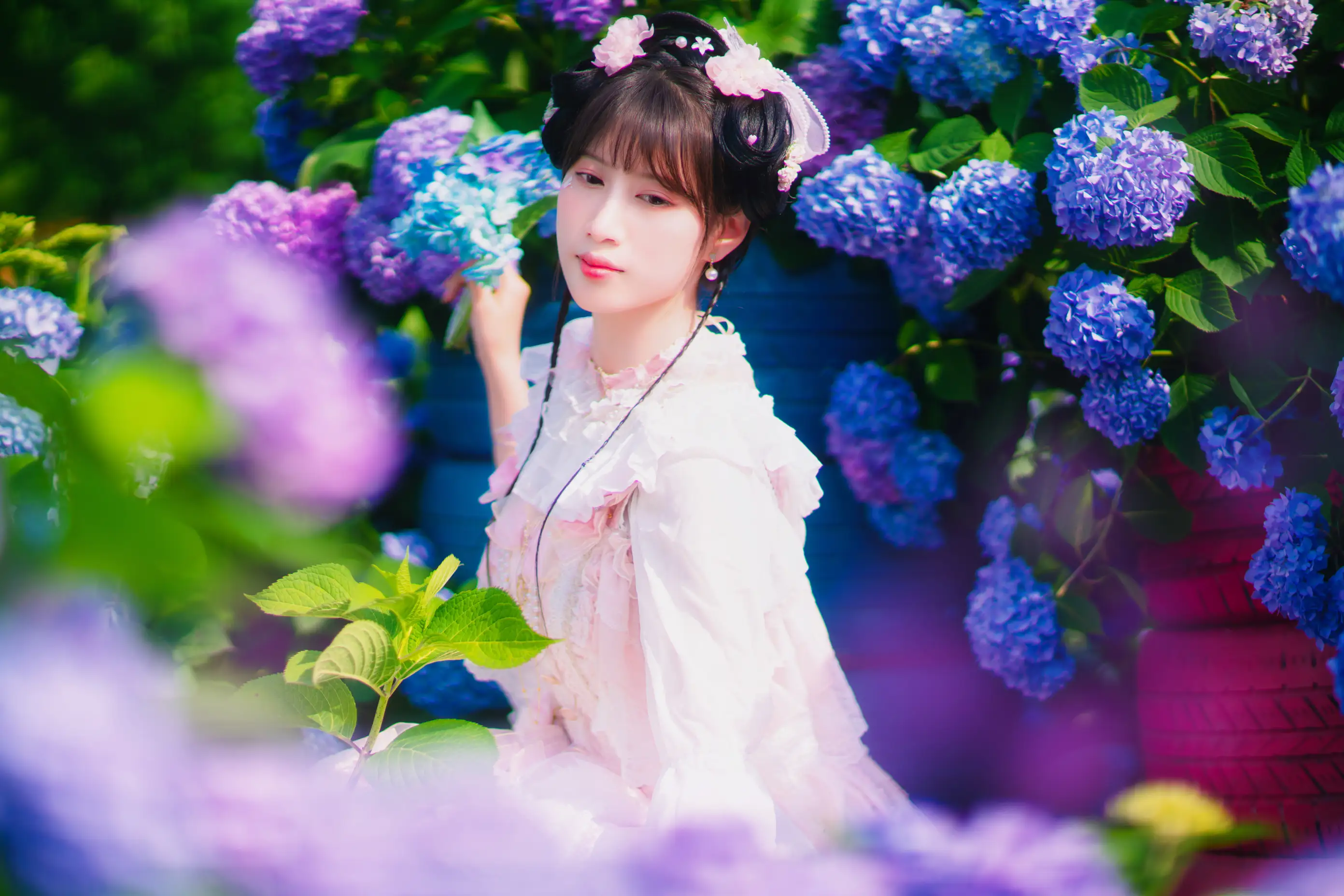 [艺图语] 2022.07.05 Vol.1389 – 映花面 初茶#[36P]-3