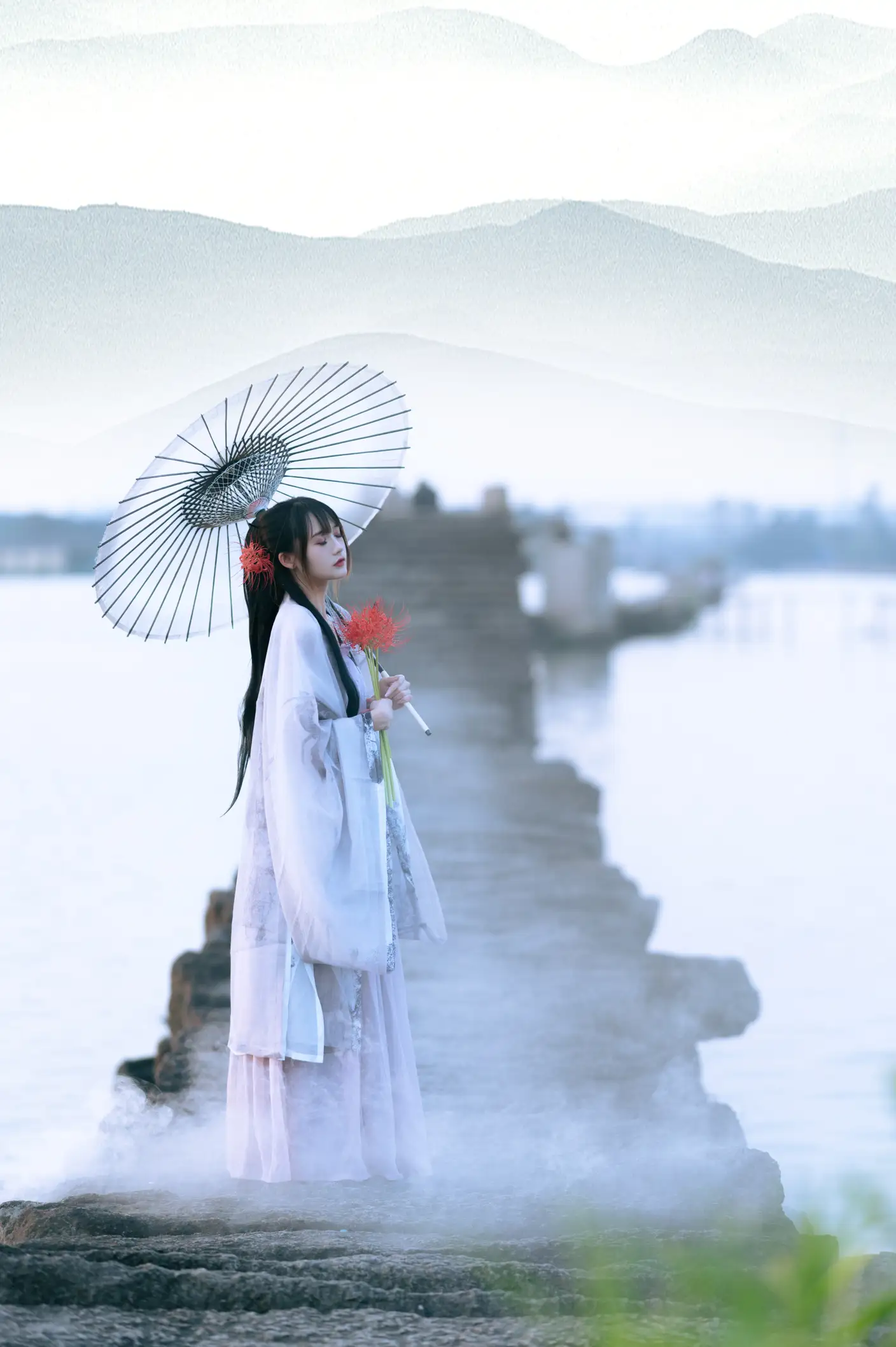 [艺图语] 2022.07.15 Vol.1485 – 暮空照水 兔子Zzz不吃胡萝卜#[32P]-5