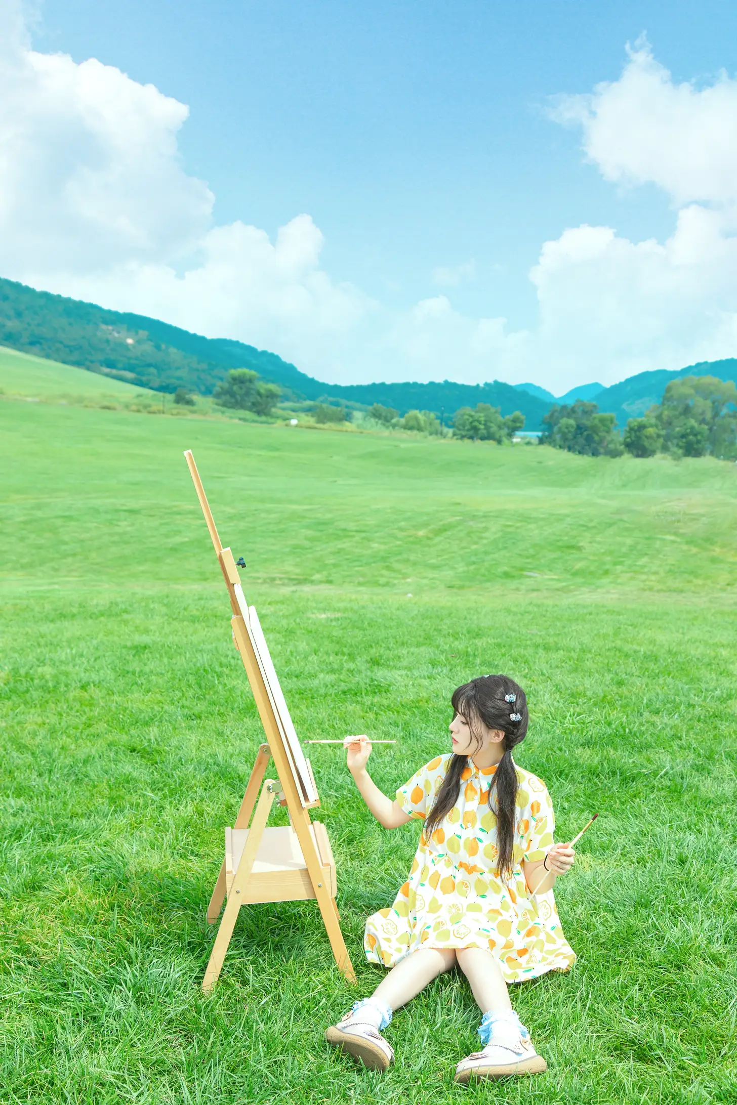 [艺图语] 2022.07.12 Vol.1451 – 画画少女 在下泽瑞#[22P]-3