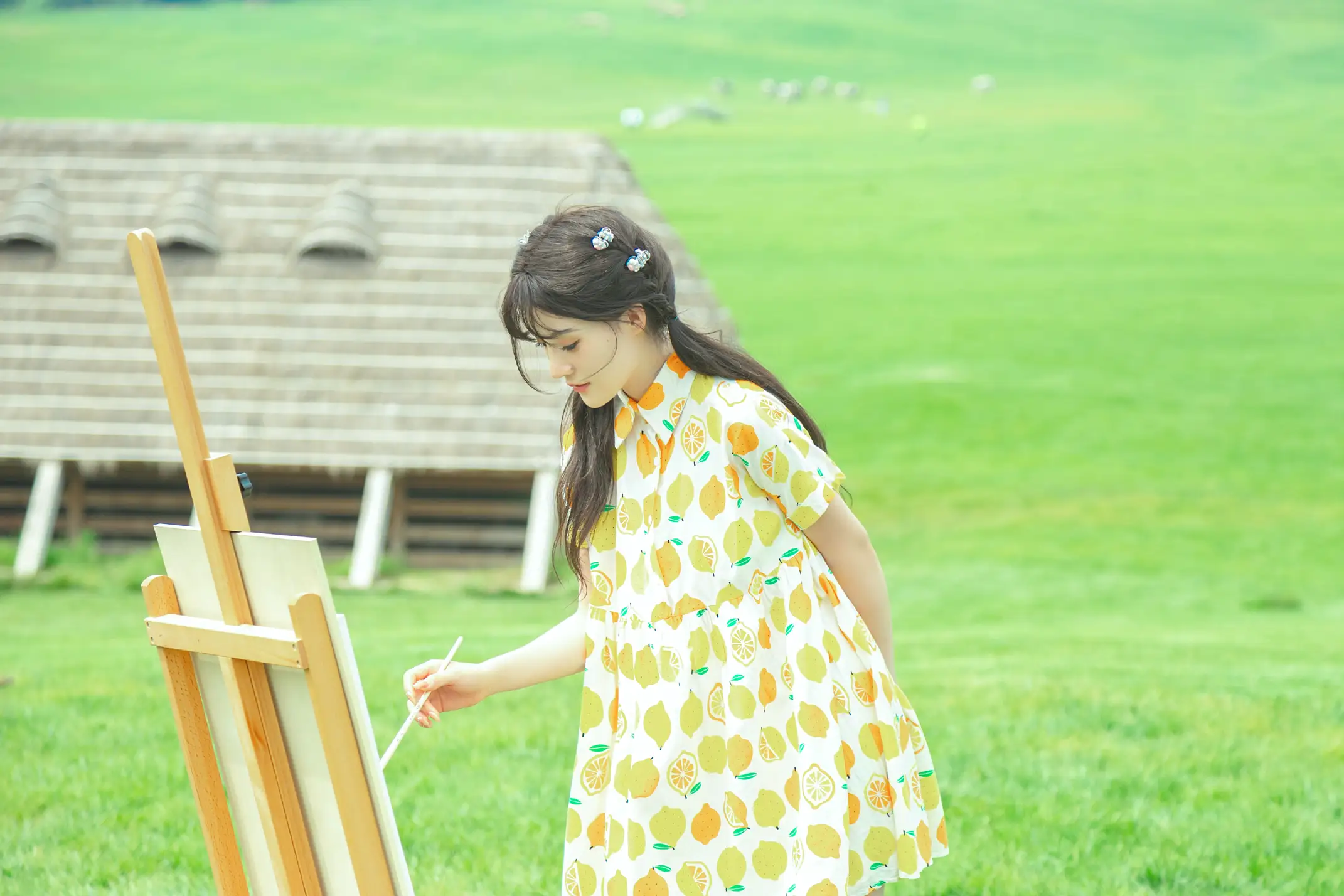 [艺图语] 2022.07.12 Vol.1451 – 画画少女 在下泽瑞#[22P]-6