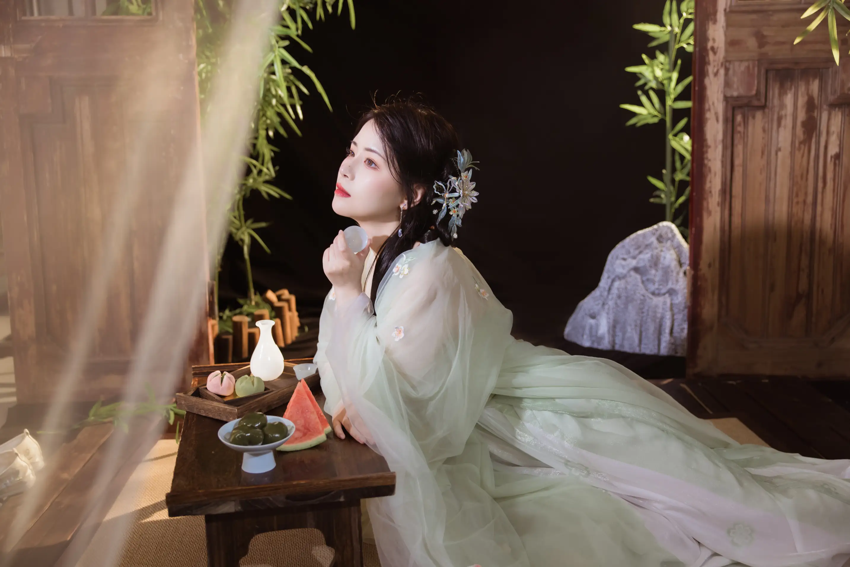 [艺图语] 2022.08.05 Vol.1632 – 夏日庭院 公子不坏__#[22P]-5