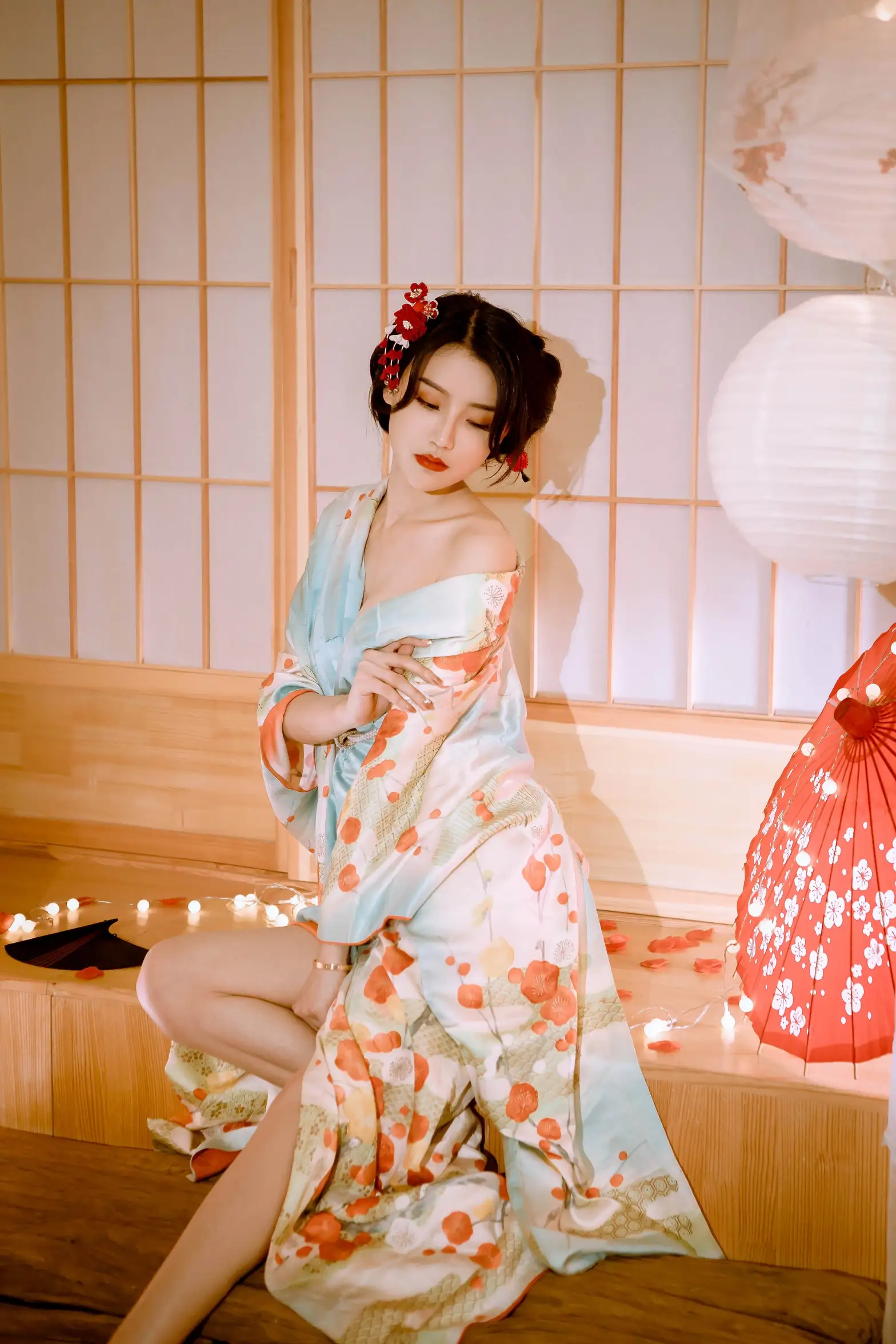[艺图语] 2022.02.21 Vol.834 – 柔如水 婷婷#[29P]-1