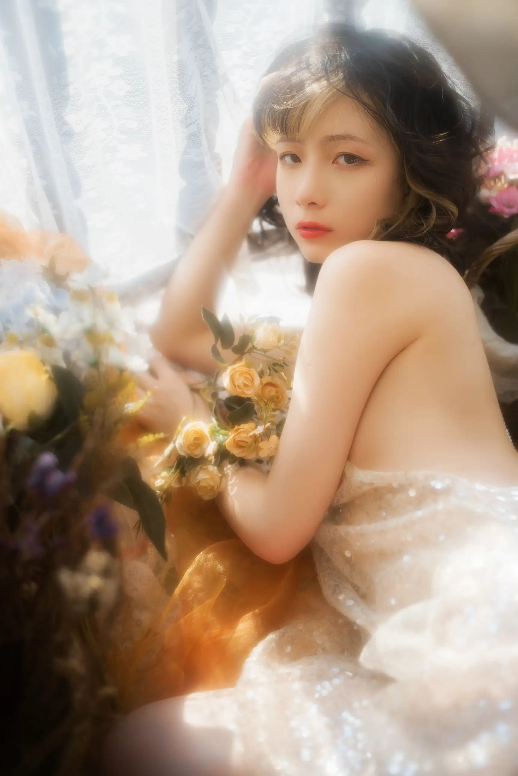 [艺图语] 2022.07.03 Vol.1360 – 窗外落霞 清青琴玖#[24P]-8
