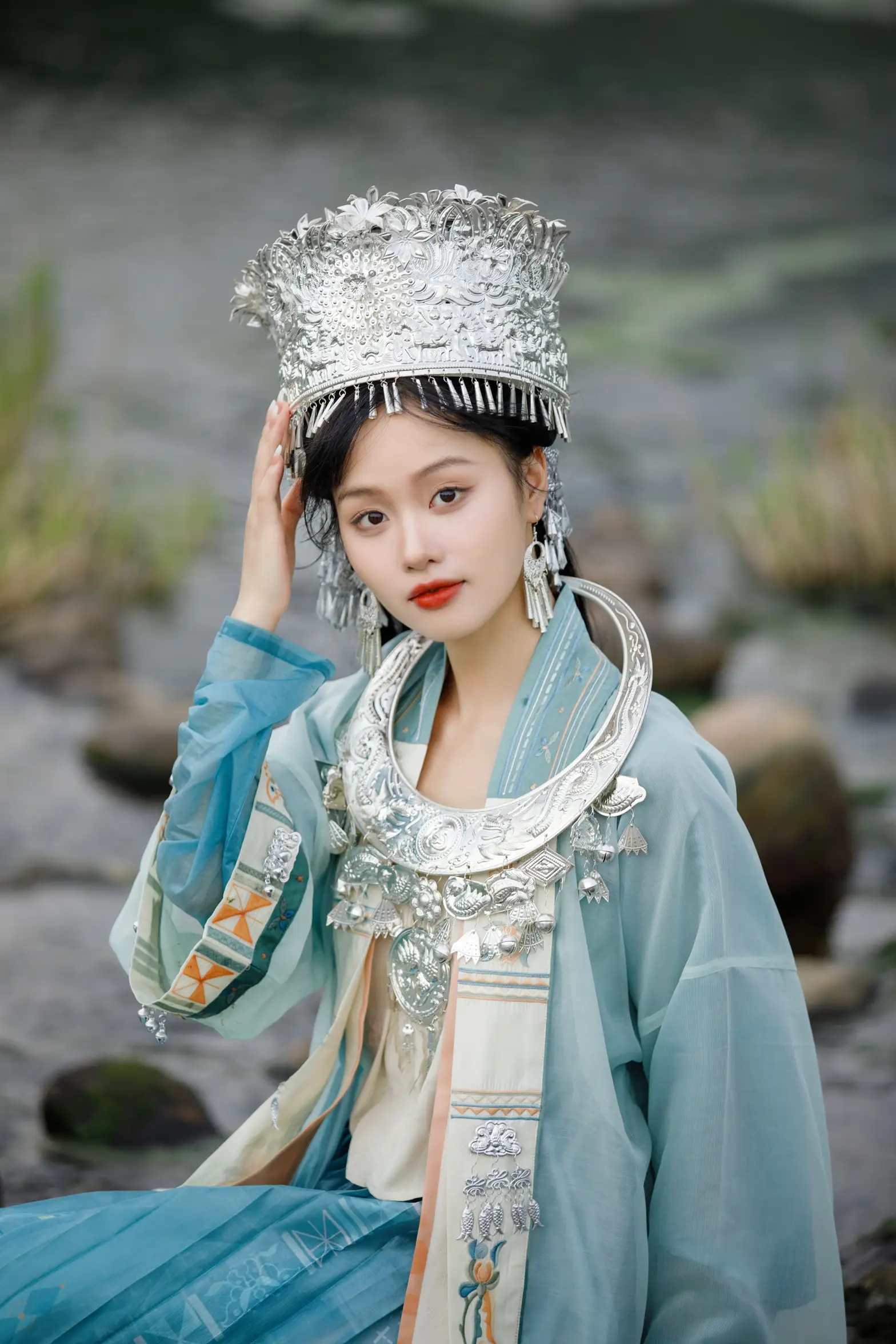 [艺图语] 2022.09.09 Vol.1906 – 苗疆少女 王大可#[22P]-7