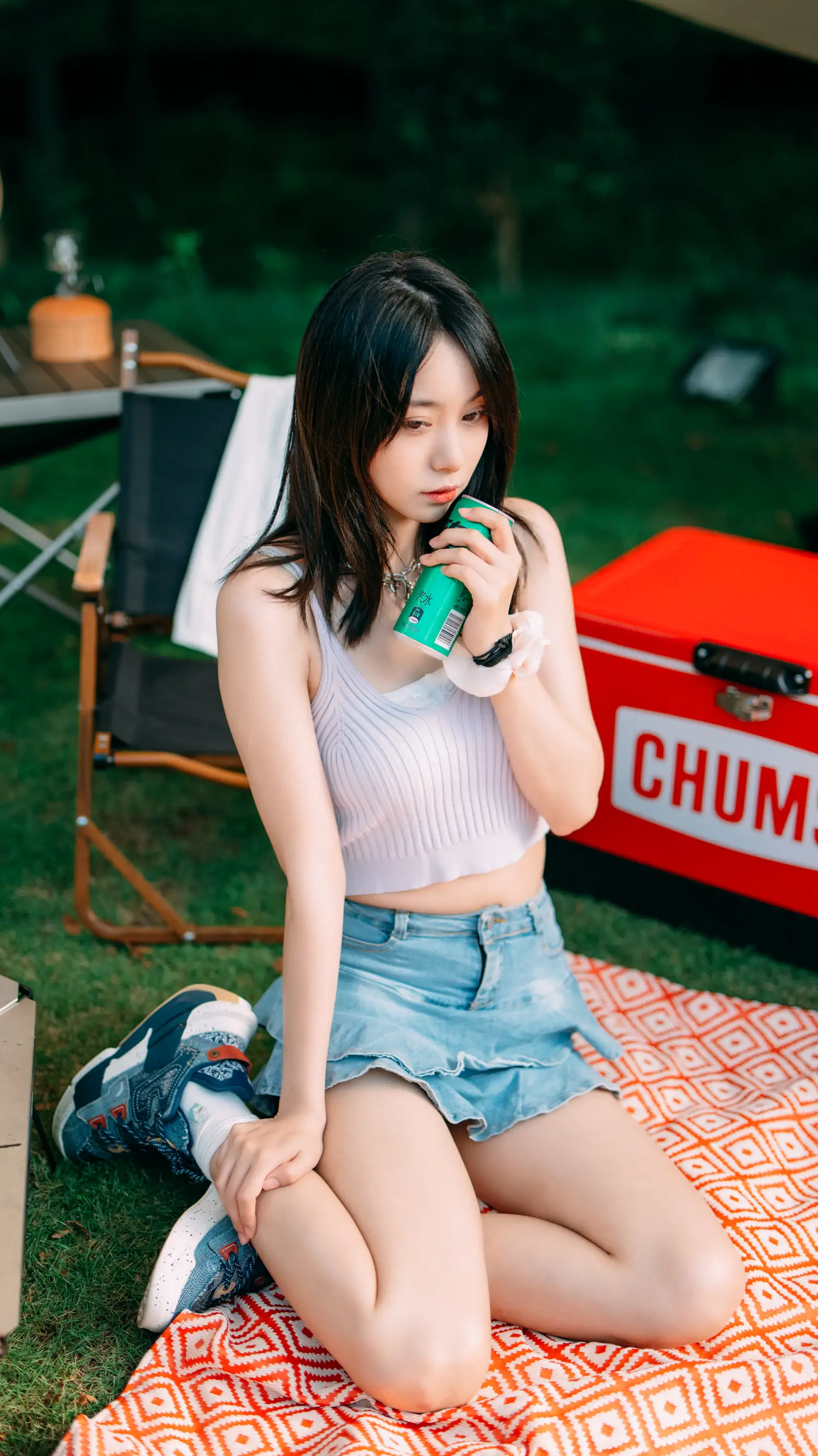 [艺图语] 2022.08.09 Vol.1664 – 夏天的白加黑 小可爱#[48P]-10