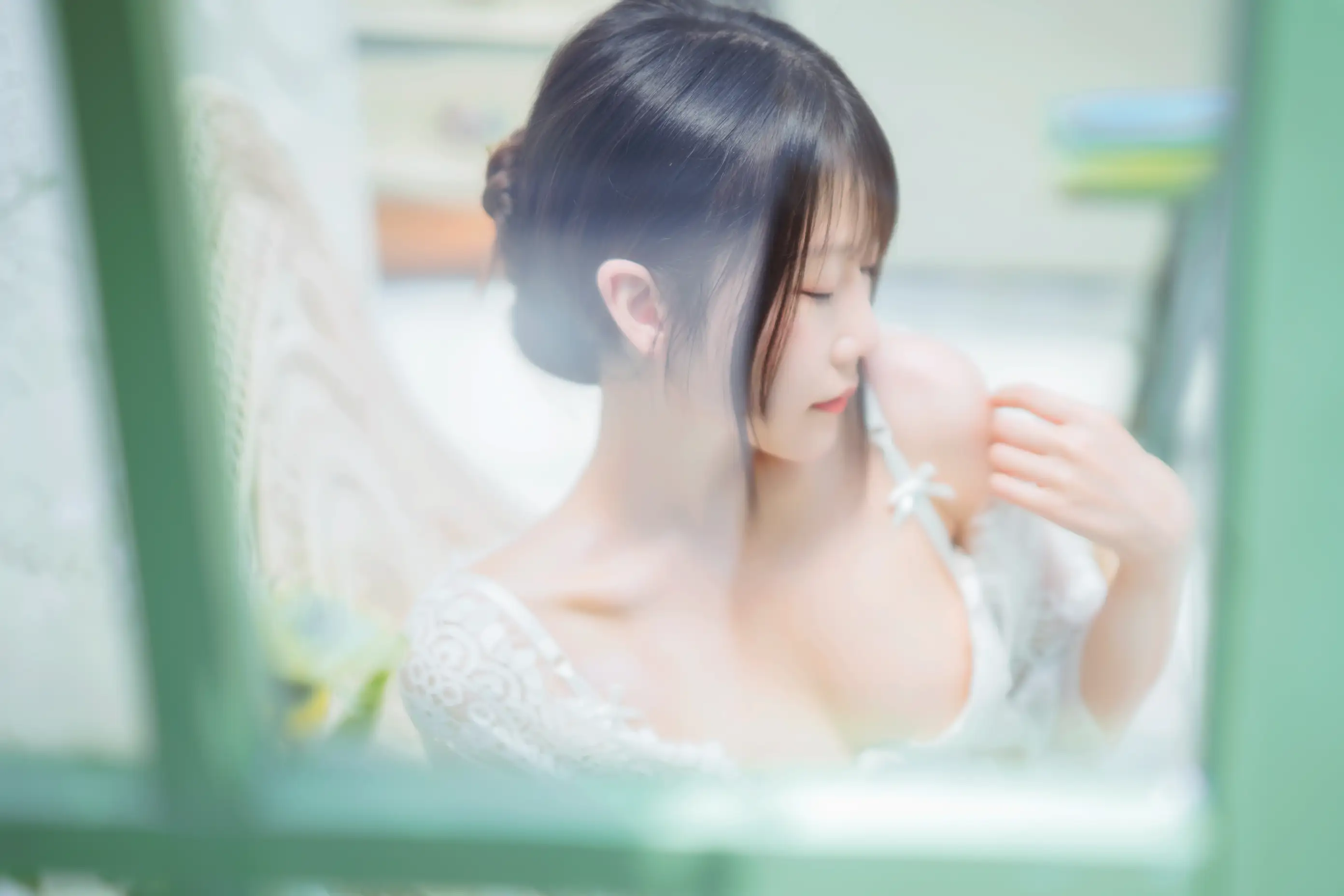 [艺图语] 2022.05.16 Vol.895 – 花房阳光少女 香草喵露露#[32P]-1
