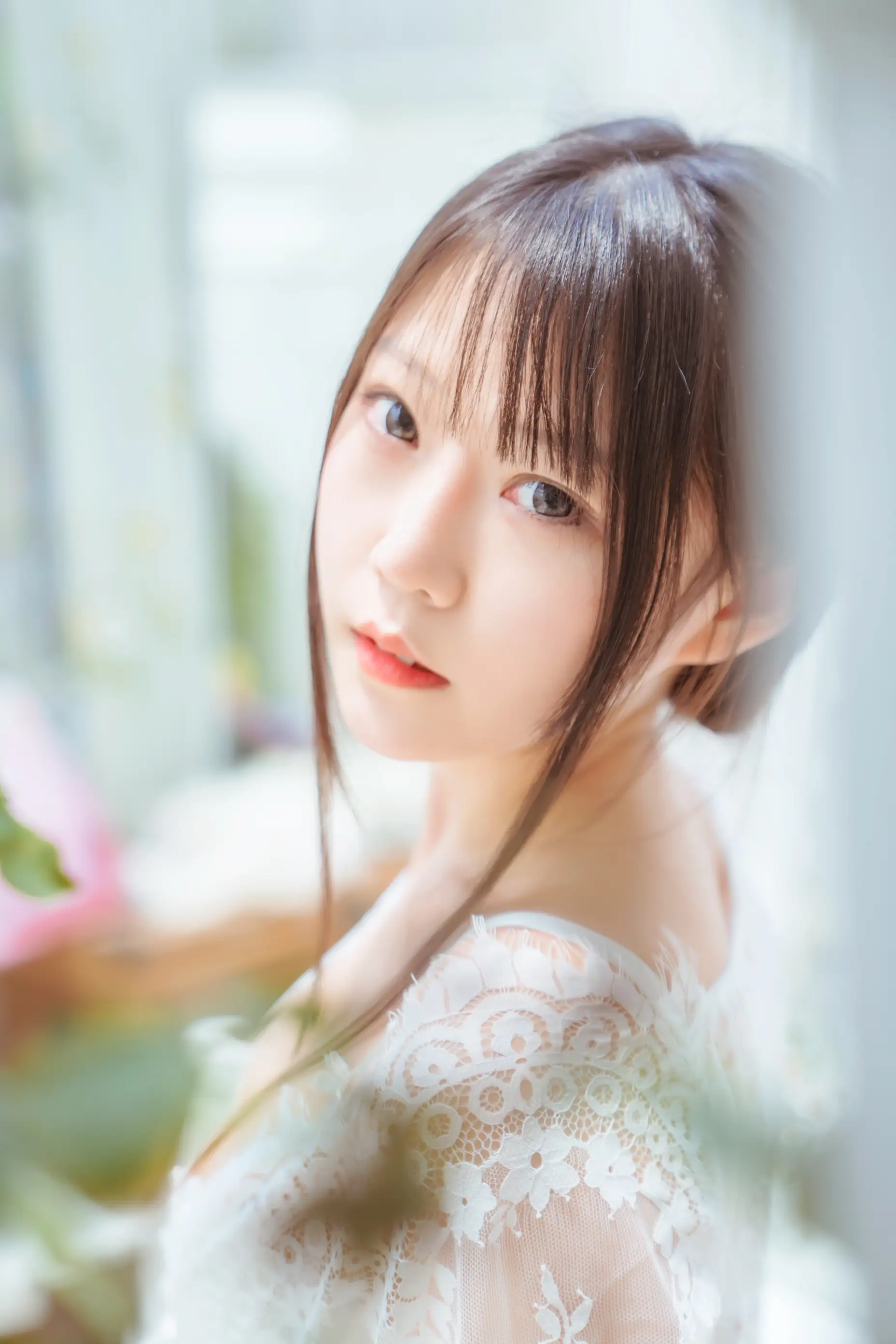 [艺图语] 2022.05.16 Vol.895 – 花房阳光少女 香草喵露露#[32P]-10