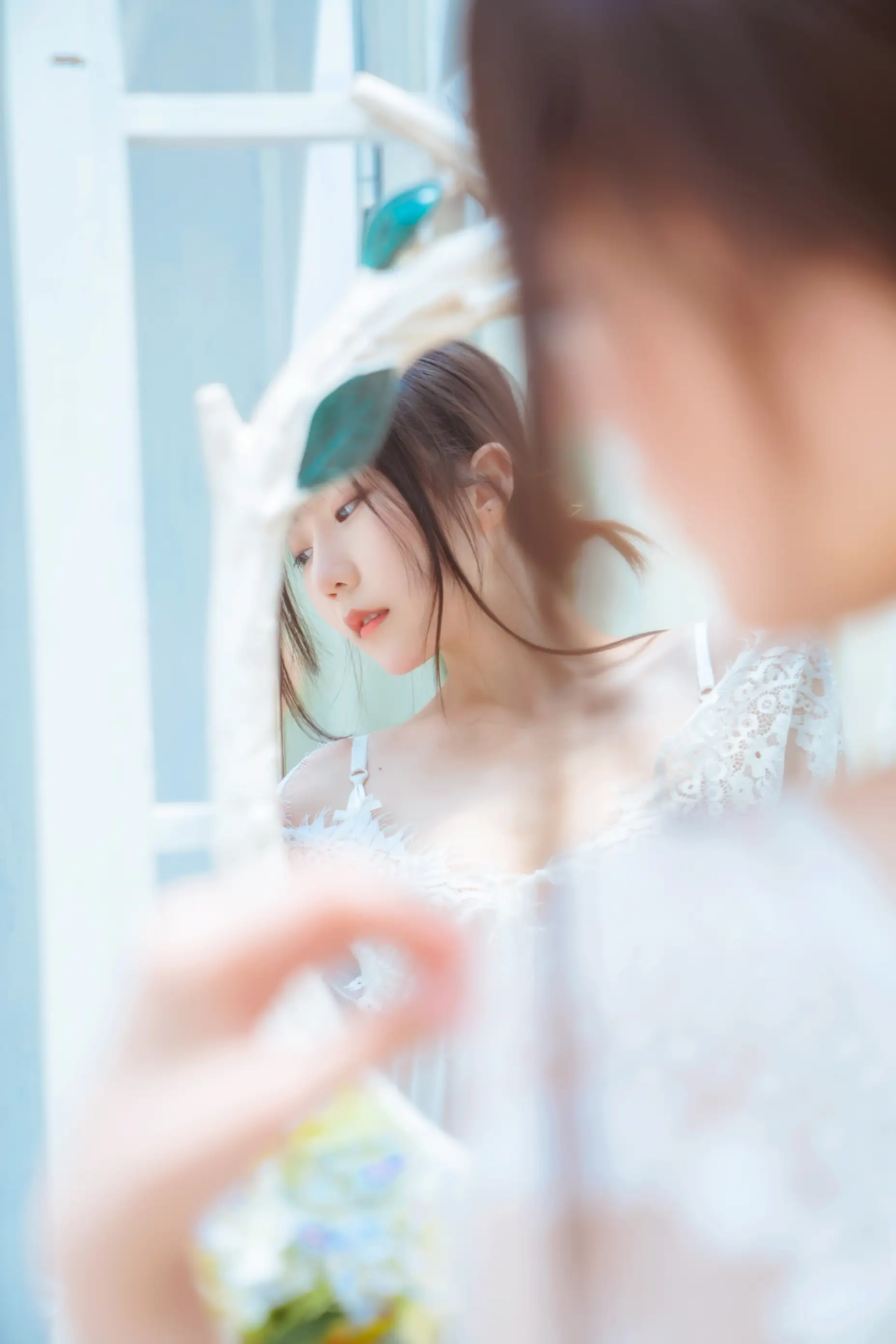 [艺图语] 2022.05.16 Vol.895 – 花房阳光少女 香草喵露露#[32P]-1