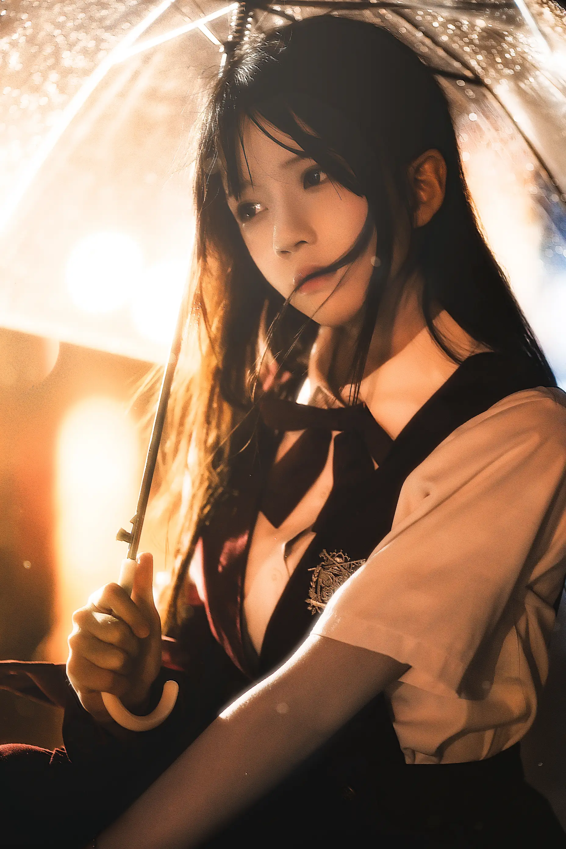 [艺图语] 2022.05.18 Vol.0922 – 雨下 桜桃喵#[42P]-10