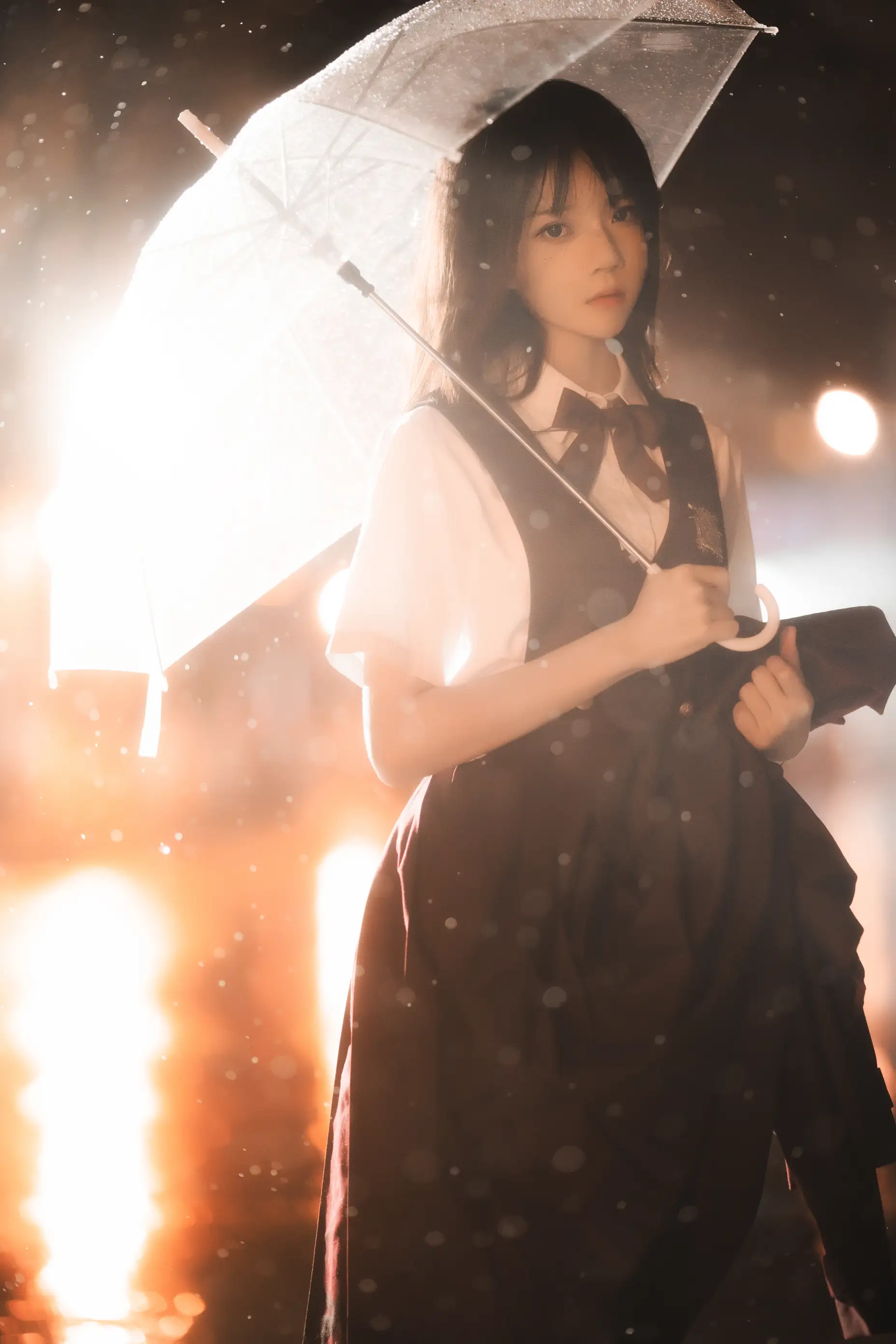 [艺图语] 2022.05.18 Vol.0922 – 雨下 桜桃喵#[42P]-2