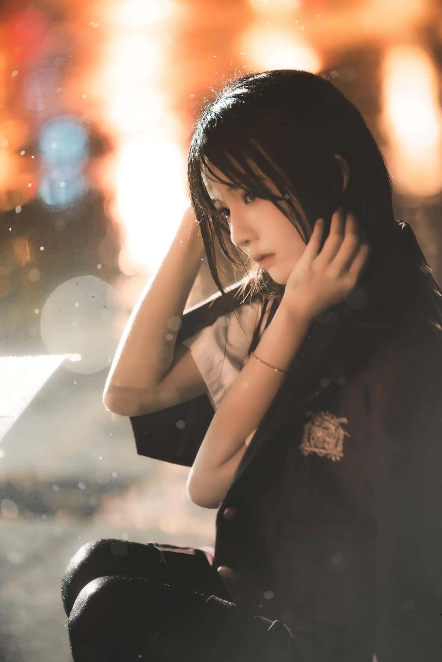 [艺图语] 2022.05.18 Vol.0922 – 雨下 桜桃喵#[42P]-3