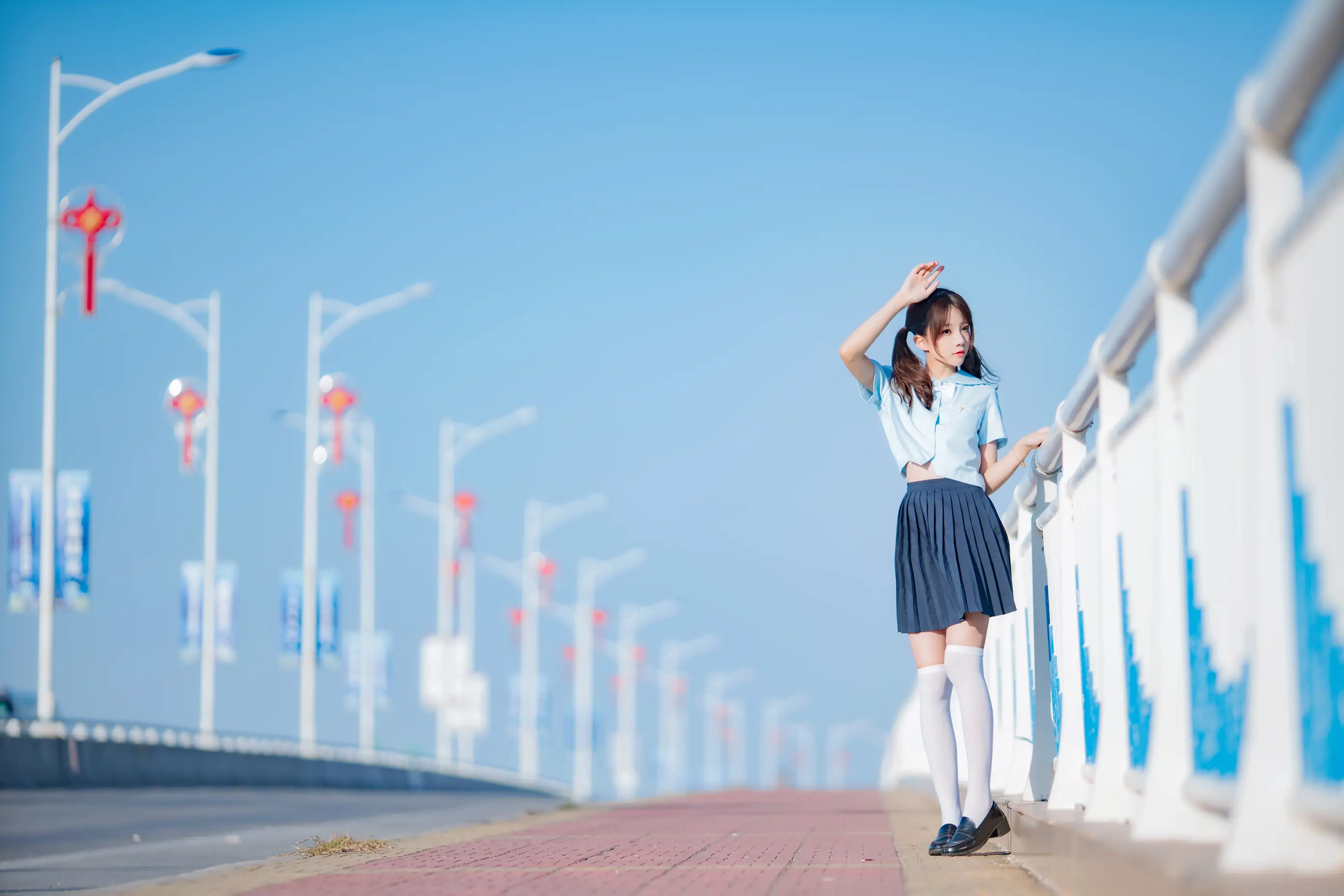 [艺图语] 2022.07.07 Vol.1409 – 蔚蓝 桜桃喵#[33P]-4