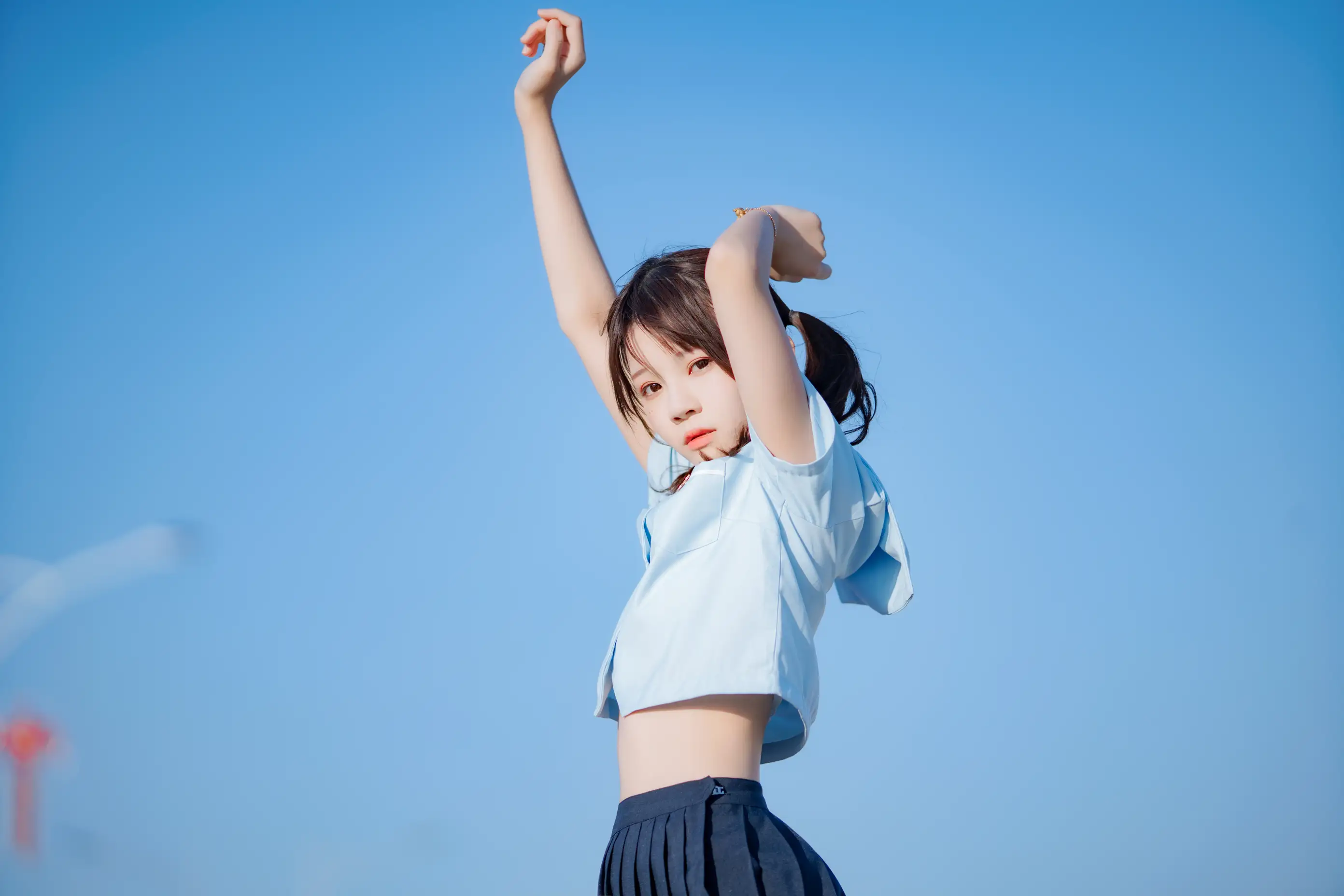 [艺图语] 2022.07.07 Vol.1409 – 蔚蓝 桜桃喵#[33P]-5