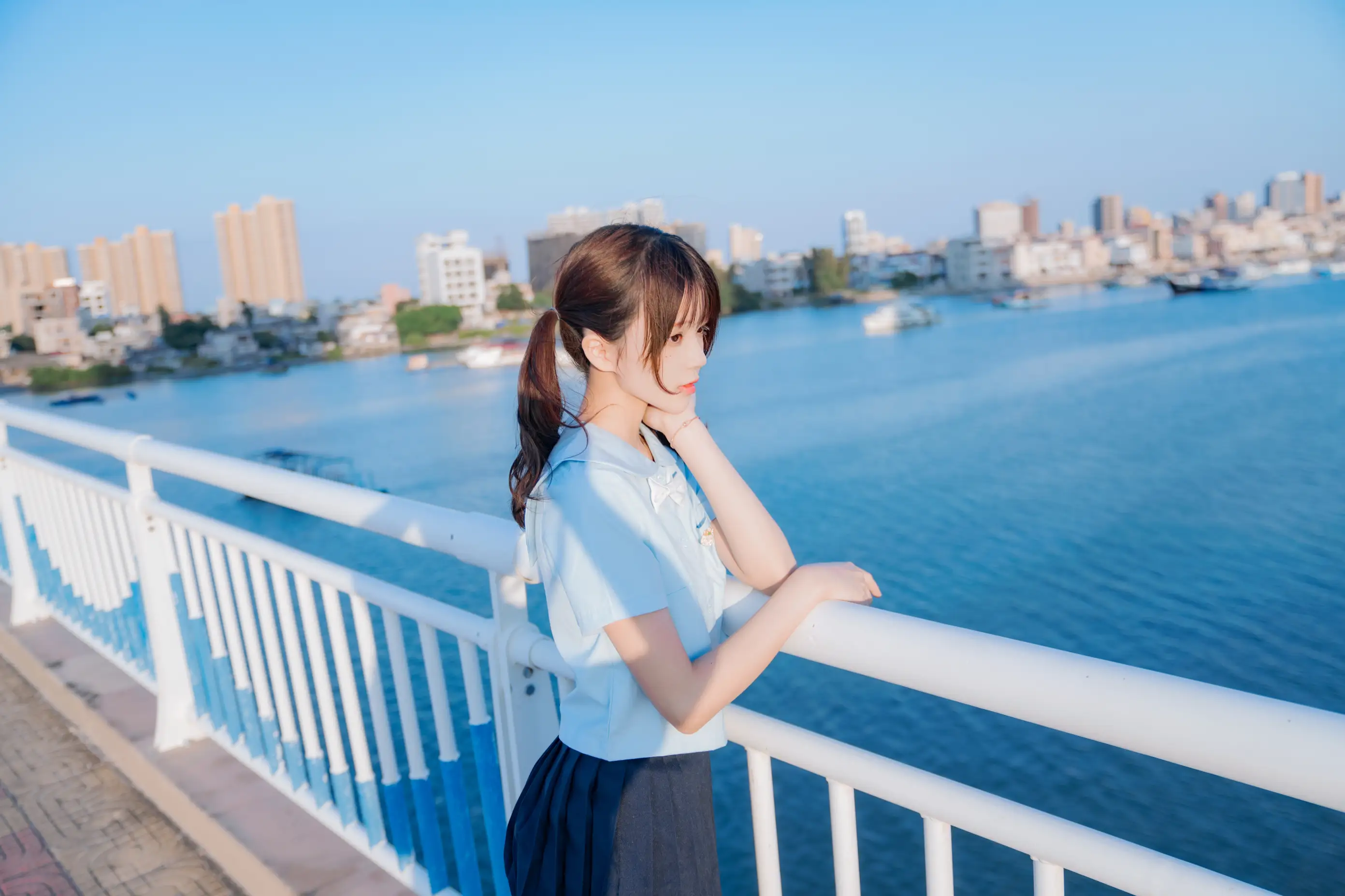 [艺图语] 2022.07.07 Vol.1409 – 蔚蓝 桜桃喵#[33P]-7