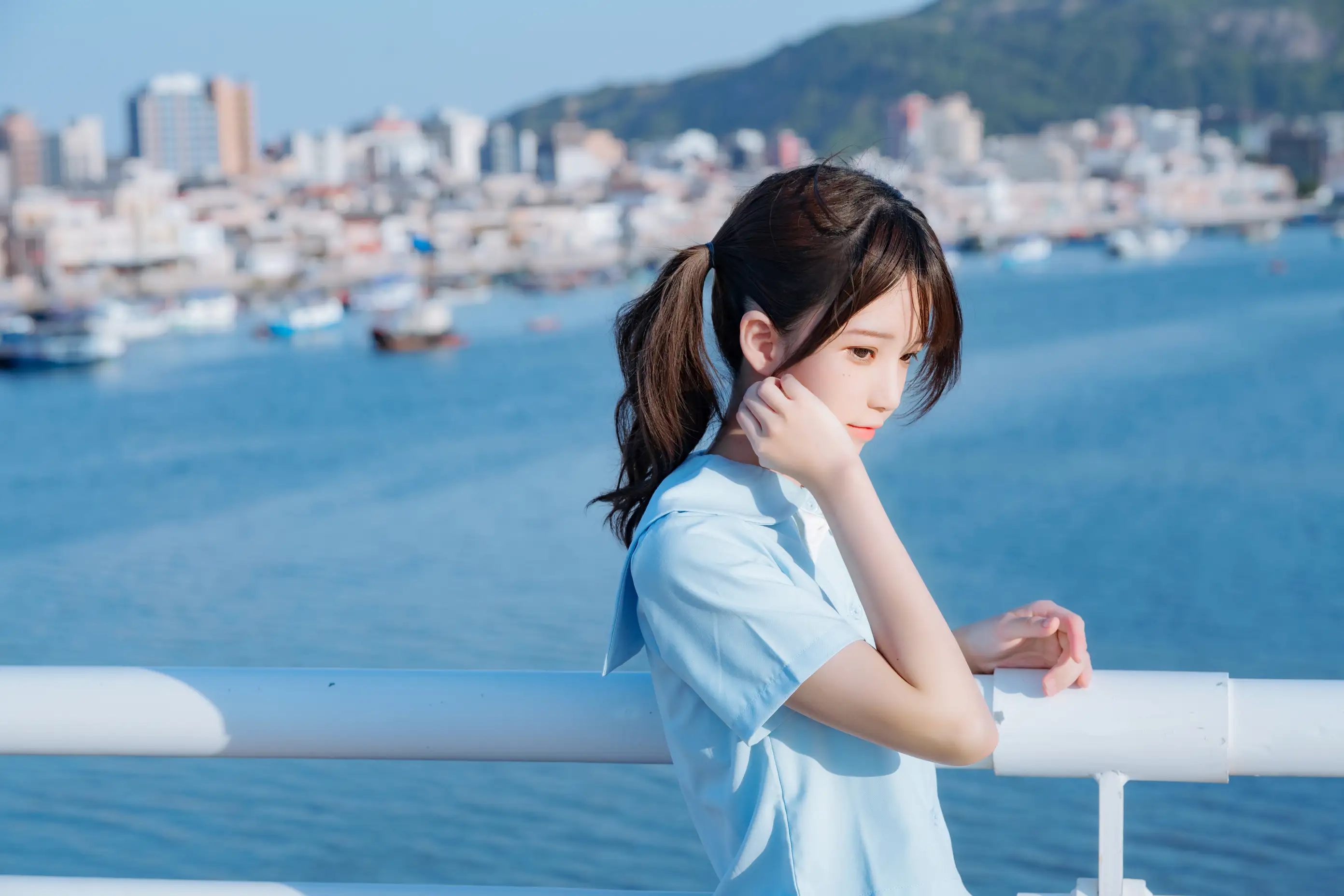 [艺图语] 2022.07.07 Vol.1409 – 蔚蓝 桜桃喵#[33P]-10