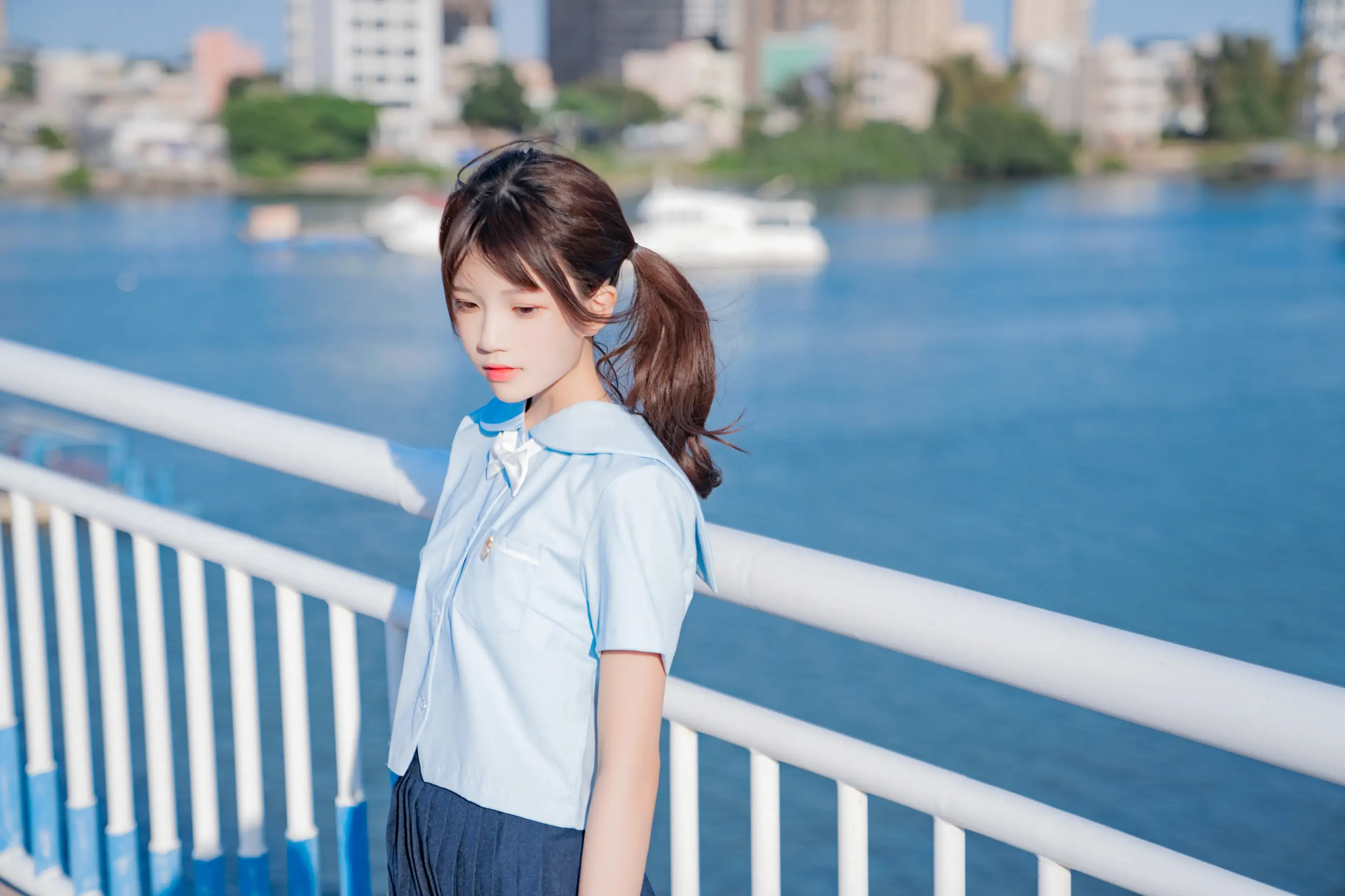 [艺图语] 2022.07.07 Vol.1409 – 蔚蓝 桜桃喵#[33P]-4