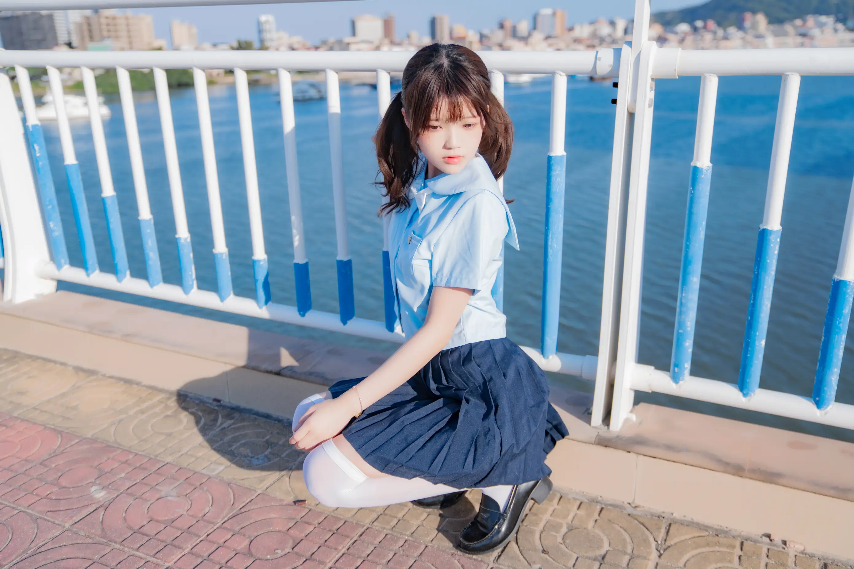 [艺图语] 2022.07.07 Vol.1409 – 蔚蓝 桜桃喵#[33P]-5