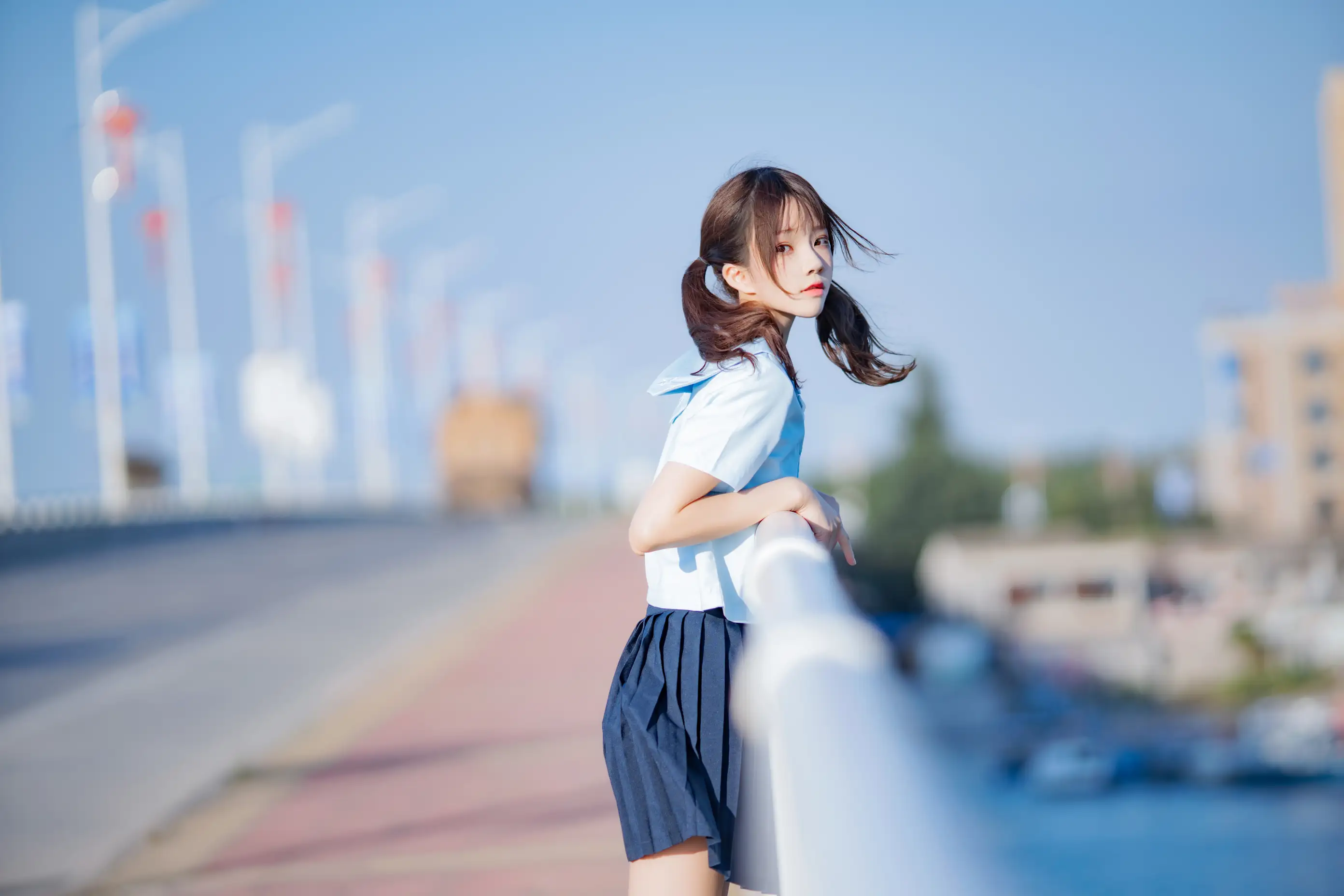 [艺图语] 2022.07.07 Vol.1409 – 蔚蓝 桜桃喵#[33P]-6