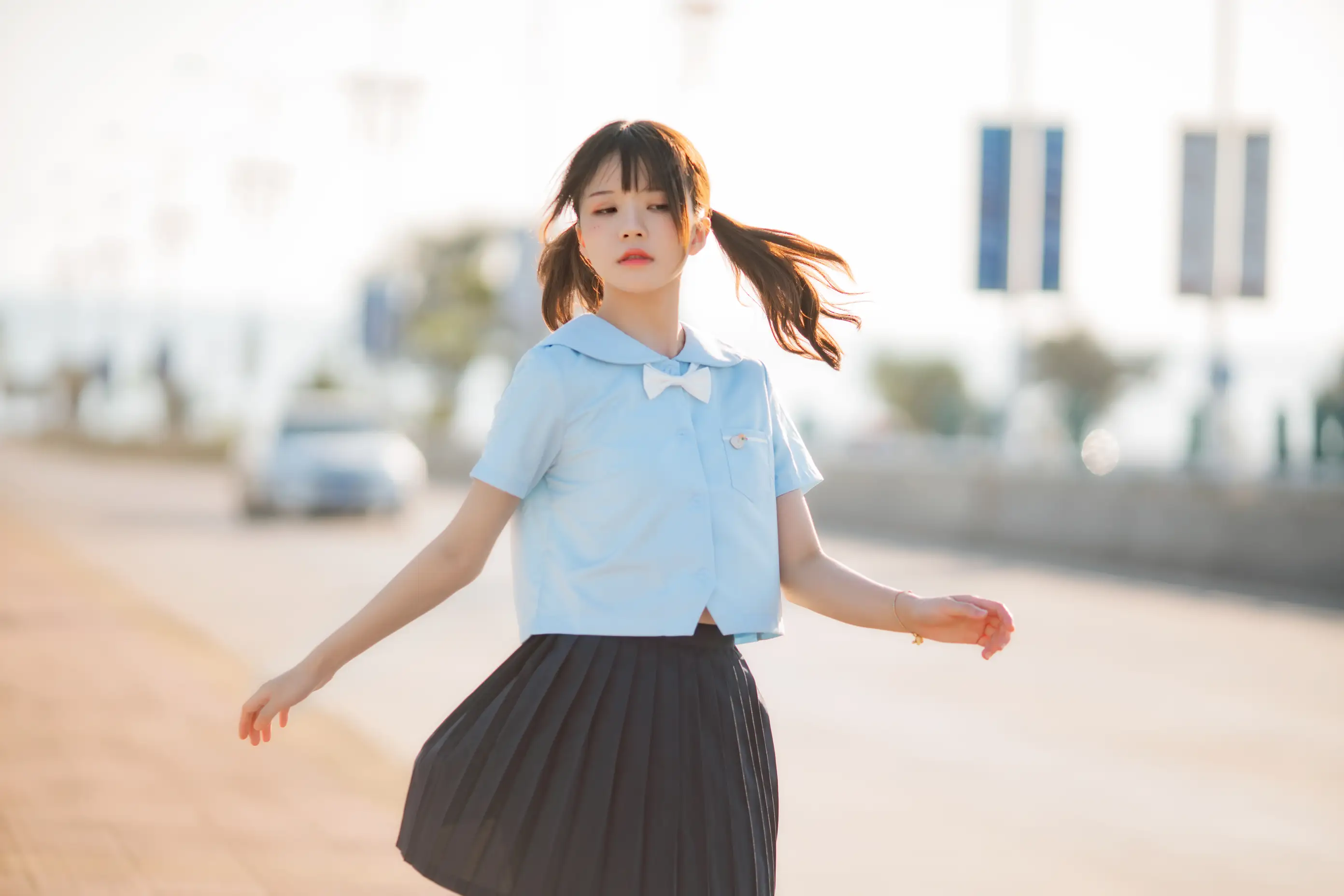 [艺图语] 2022.07.07 Vol.1409 – 蔚蓝 桜桃喵#[33P]-9