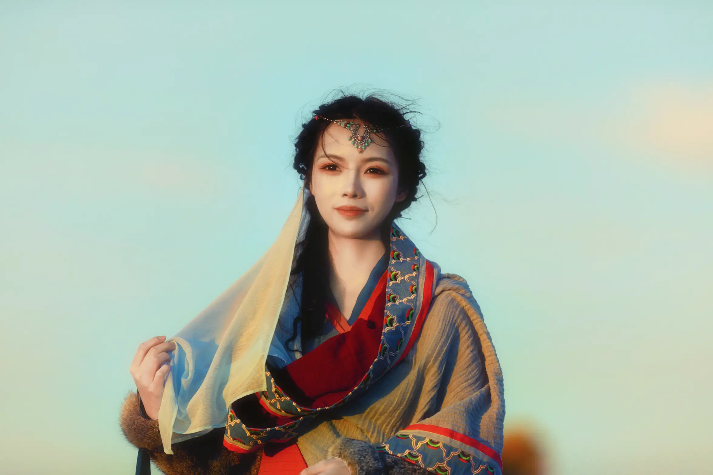[艺图语] 2021.08.20 Vol.153 – 东宫—蓝色小枫 赵瑞洁_EZ#[27P]-10