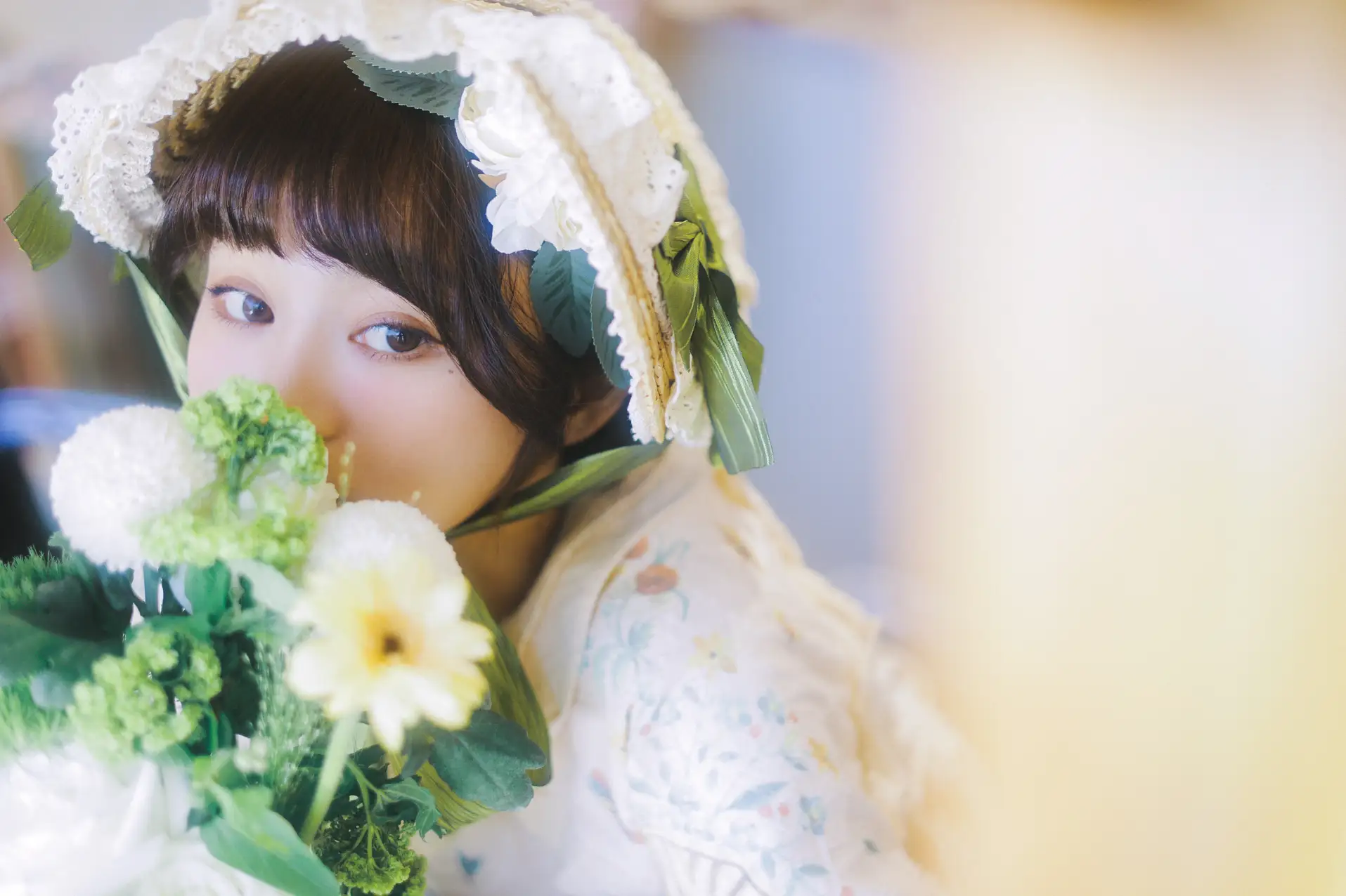 [艺图语] 2022.07.18 Vol.1512 – 花房少女 双耳ZiCe#[40P]-3