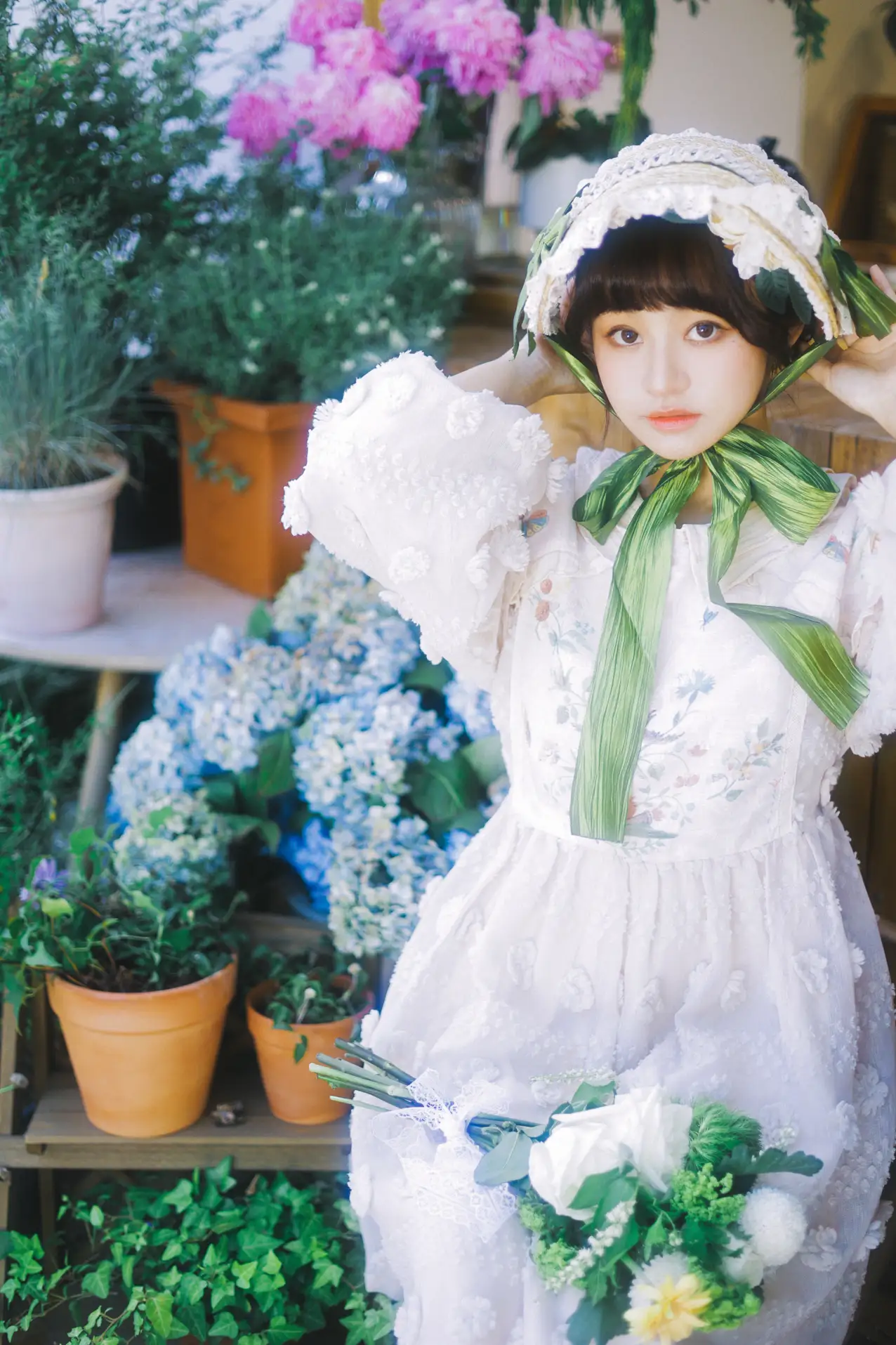 [艺图语] 2022.07.18 Vol.1512 – 花房少女 双耳ZiCe#[40P]-4