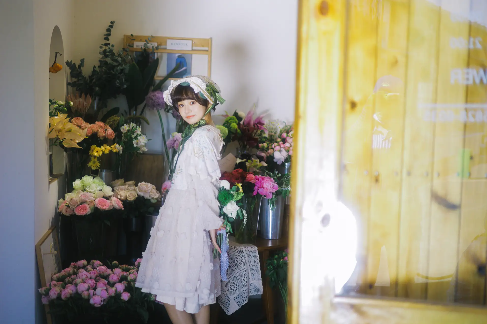 [艺图语] 2022.07.18 Vol.1512 – 花房少女 双耳ZiCe#[40P]-4