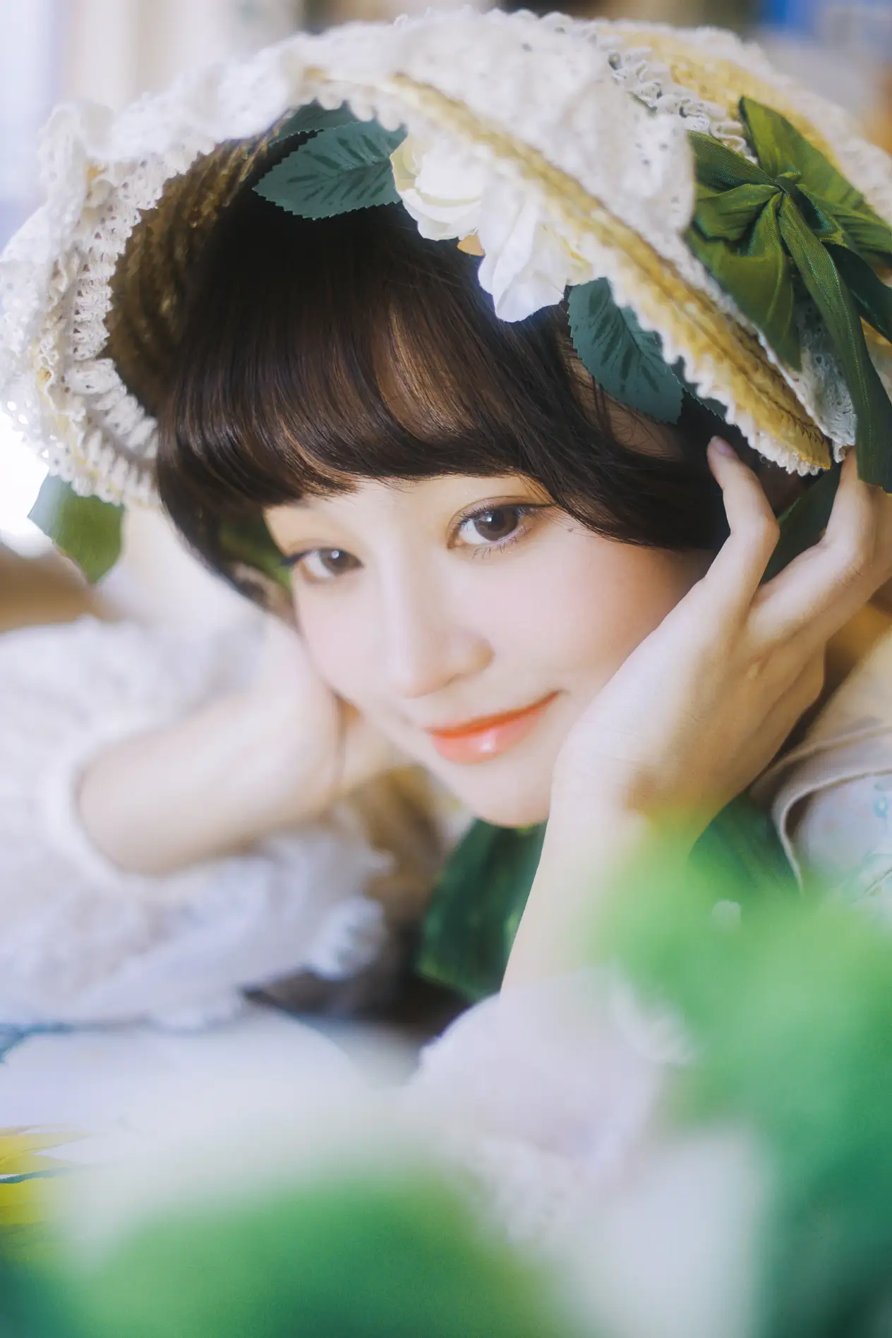 [艺图语] 2022.07.18 Vol.1512 – 花房少女 双耳ZiCe#[40P]-5