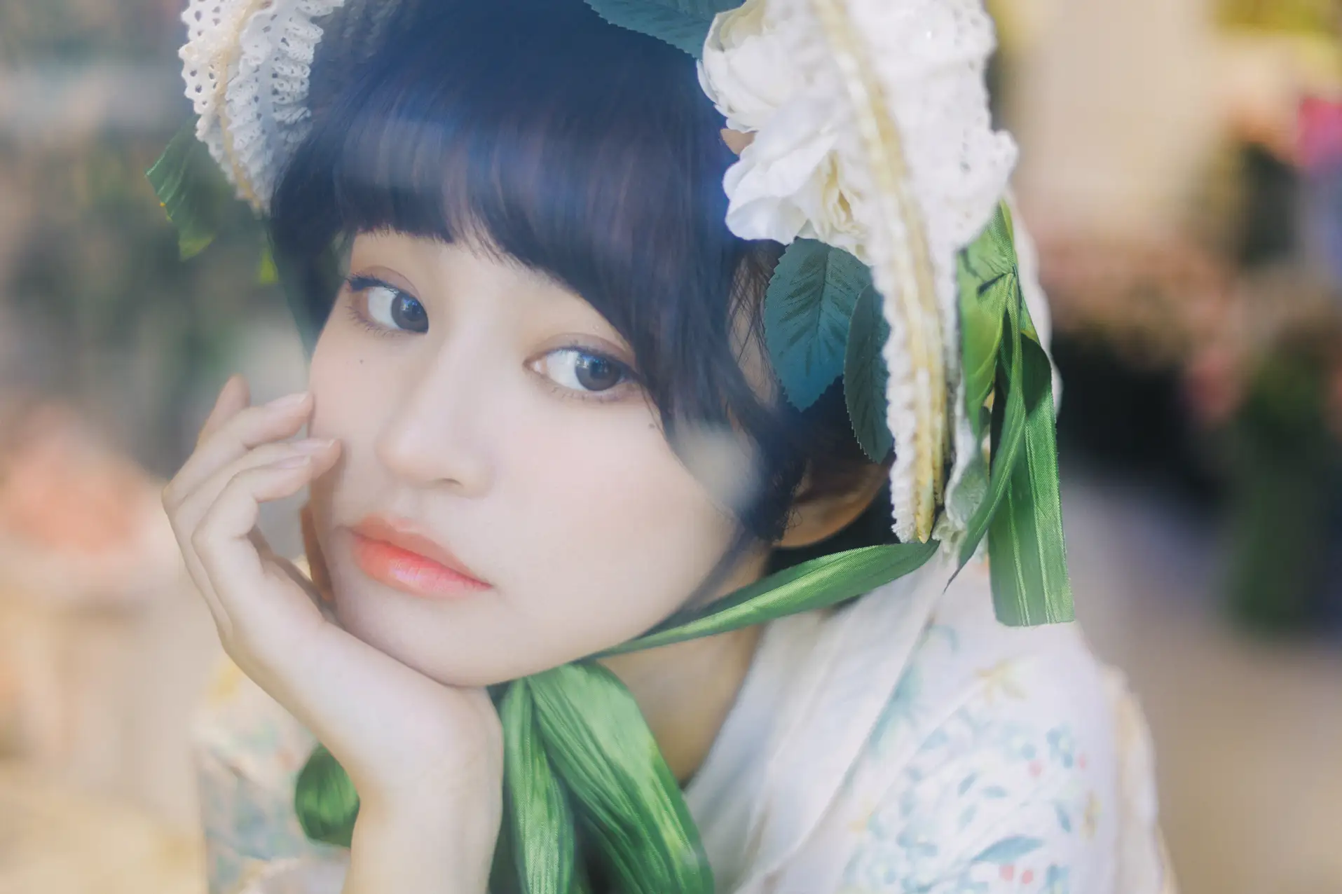 [艺图语] 2022.07.18 Vol.1512 – 花房少女 双耳ZiCe#[40P]-6