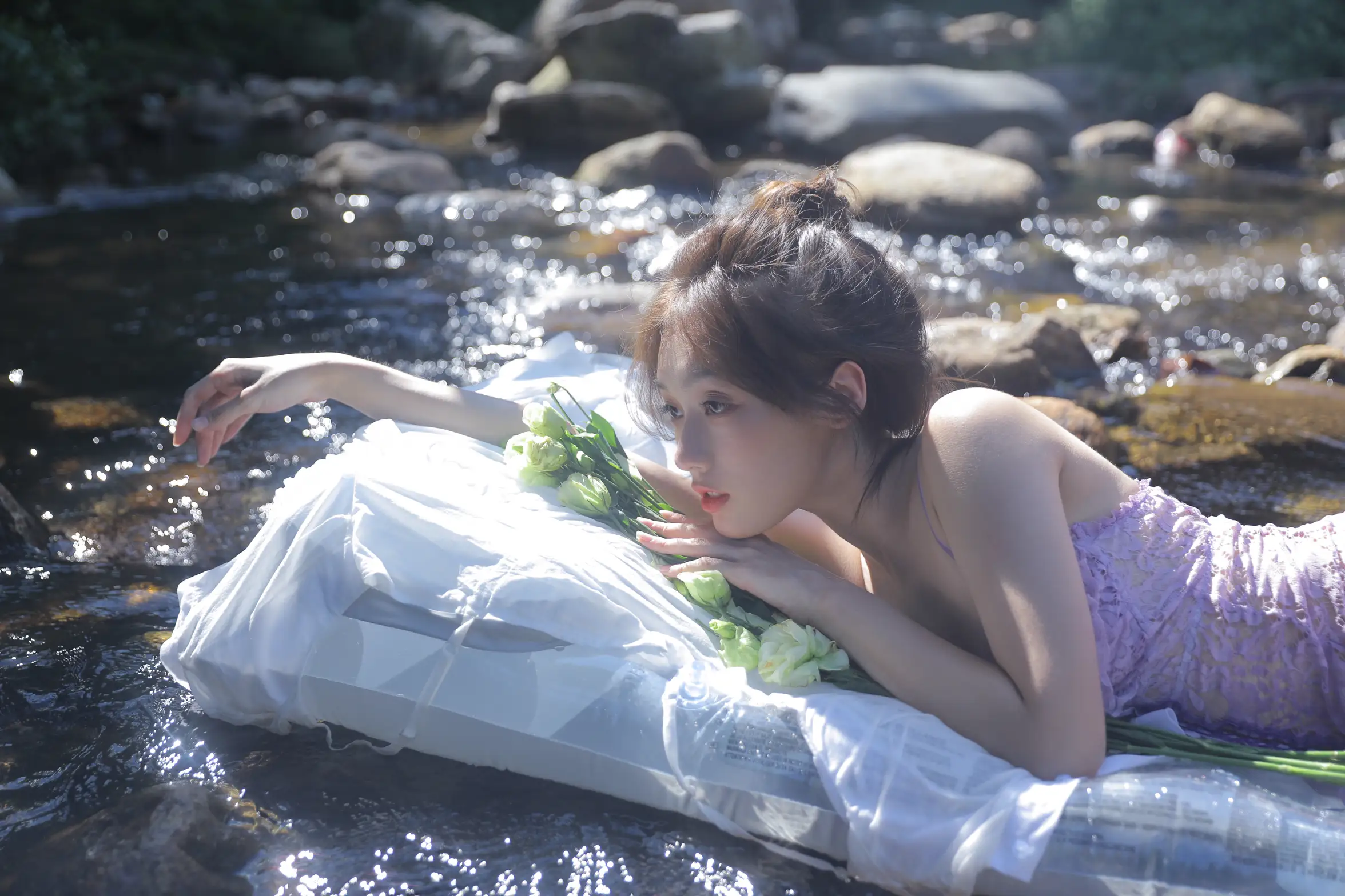 [艺图语] 2022.09.06 Vol.1887 – 小溪水写真 栗子#[21P]-5