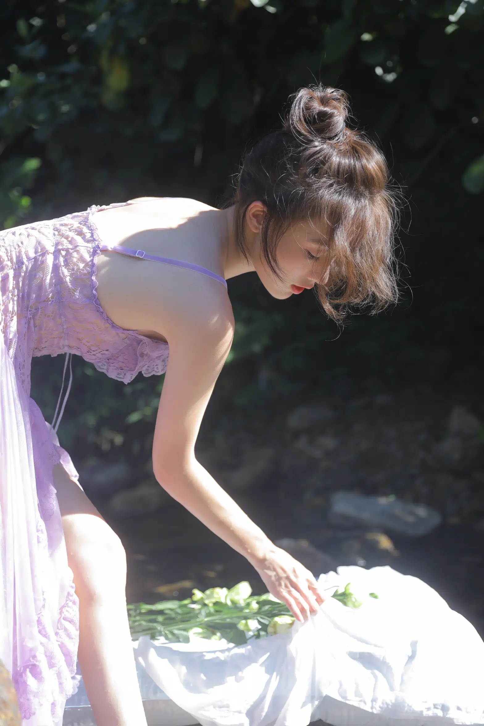 [艺图语] 2022.09.06 Vol.1887 – 小溪水写真 栗子#[21P]-7