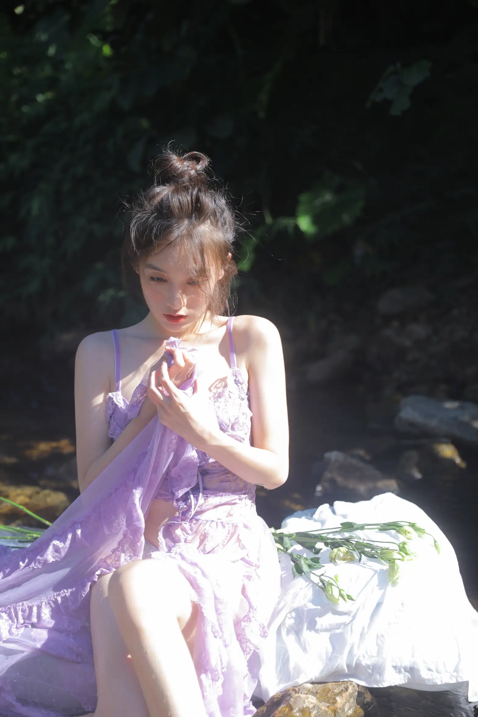 [艺图语] 2022.09.06 Vol.1887 – 小溪水写真 栗子#[21P]-8