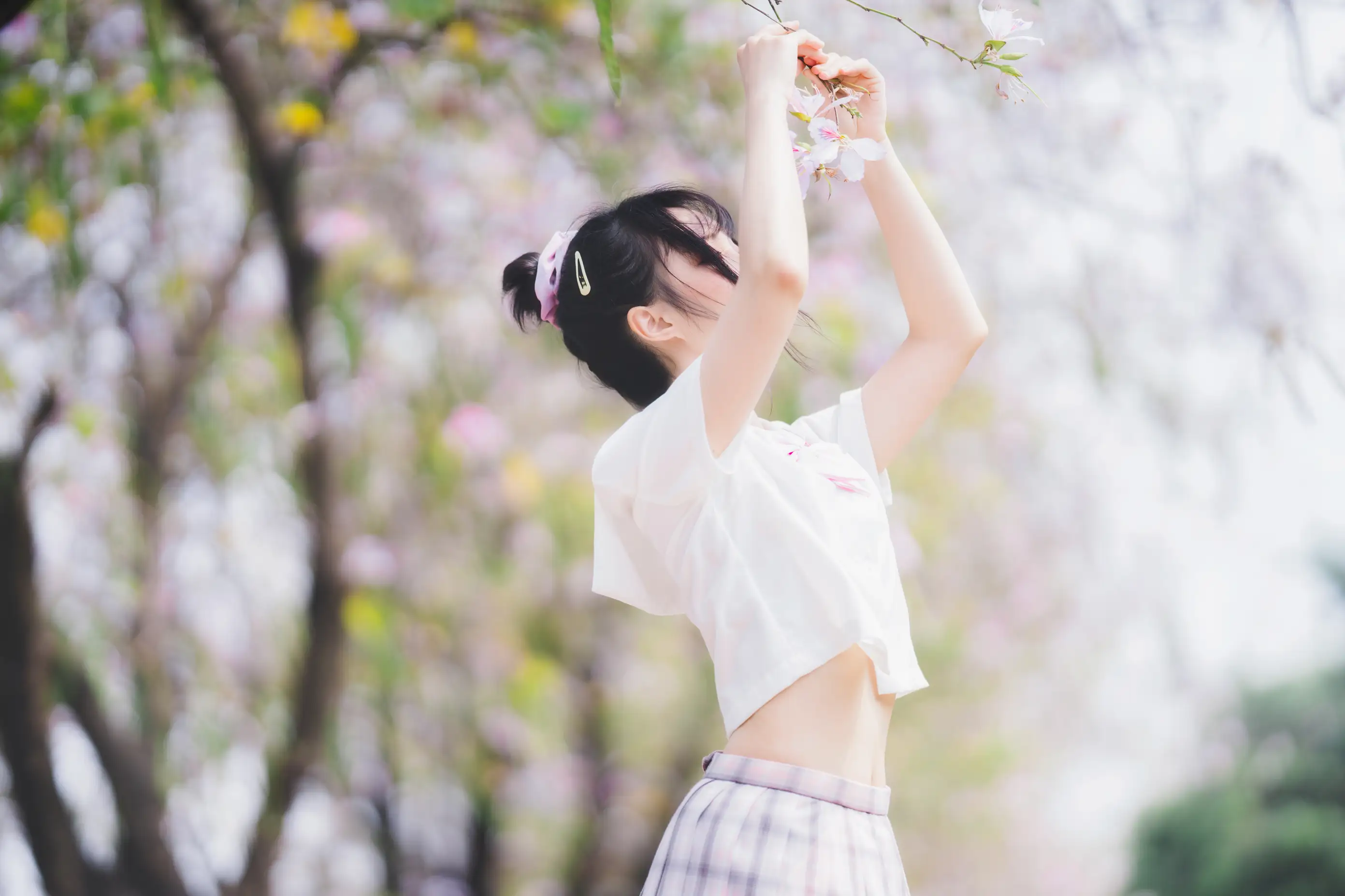 [艺图语] 2022.06.21 Vol.1244 – 花与少女 思涼poi#[35P]-8