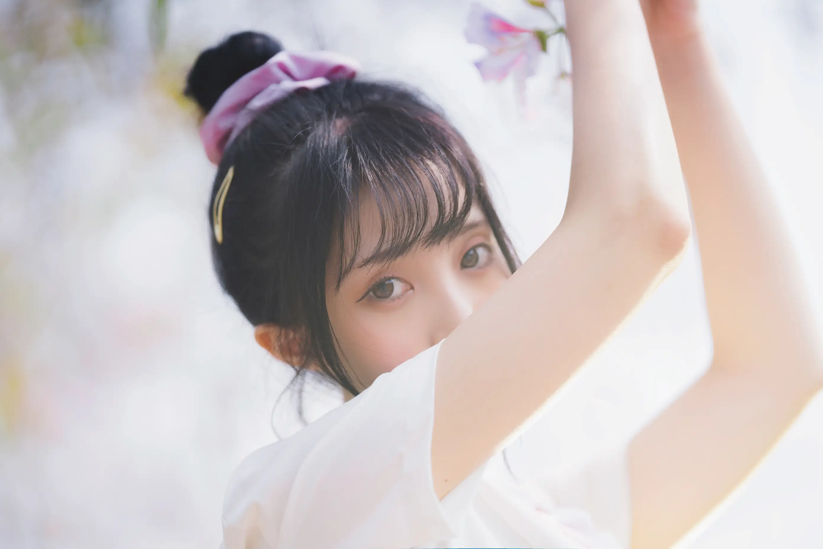 [艺图语] 2022.06.21 Vol.1244 – 花与少女 思涼poi#[35P]-1