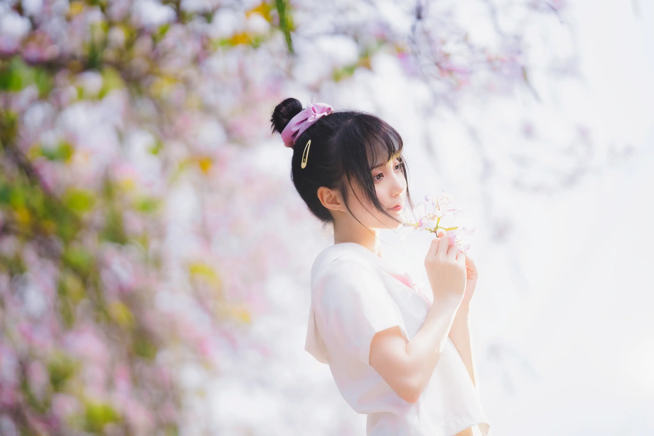 [艺图语] 2022.06.21 Vol.1244 – 花与少女 思涼poi#[35P]-4