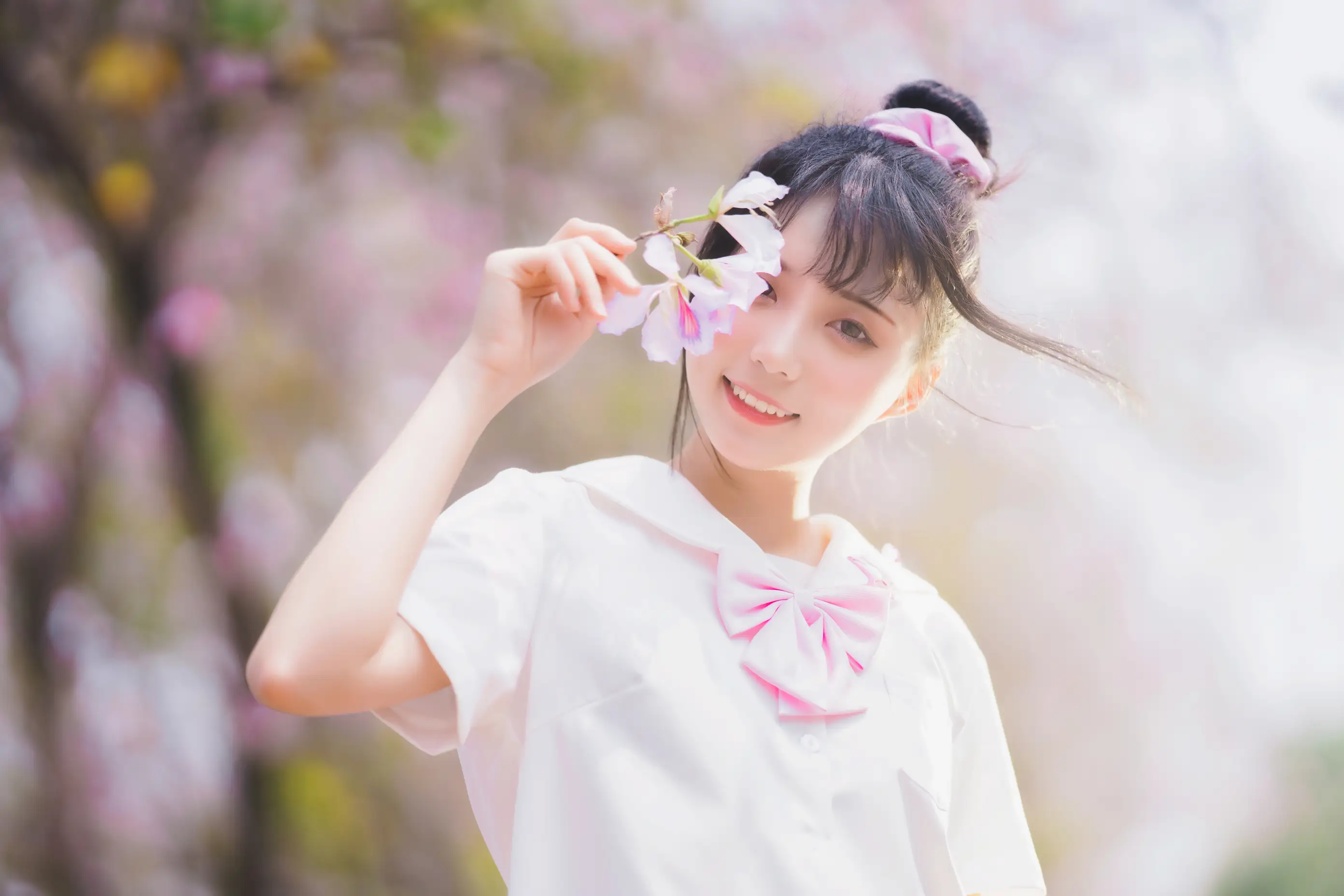 [艺图语] 2022.06.21 Vol.1244 – 花与少女 思涼poi#[35P]-7