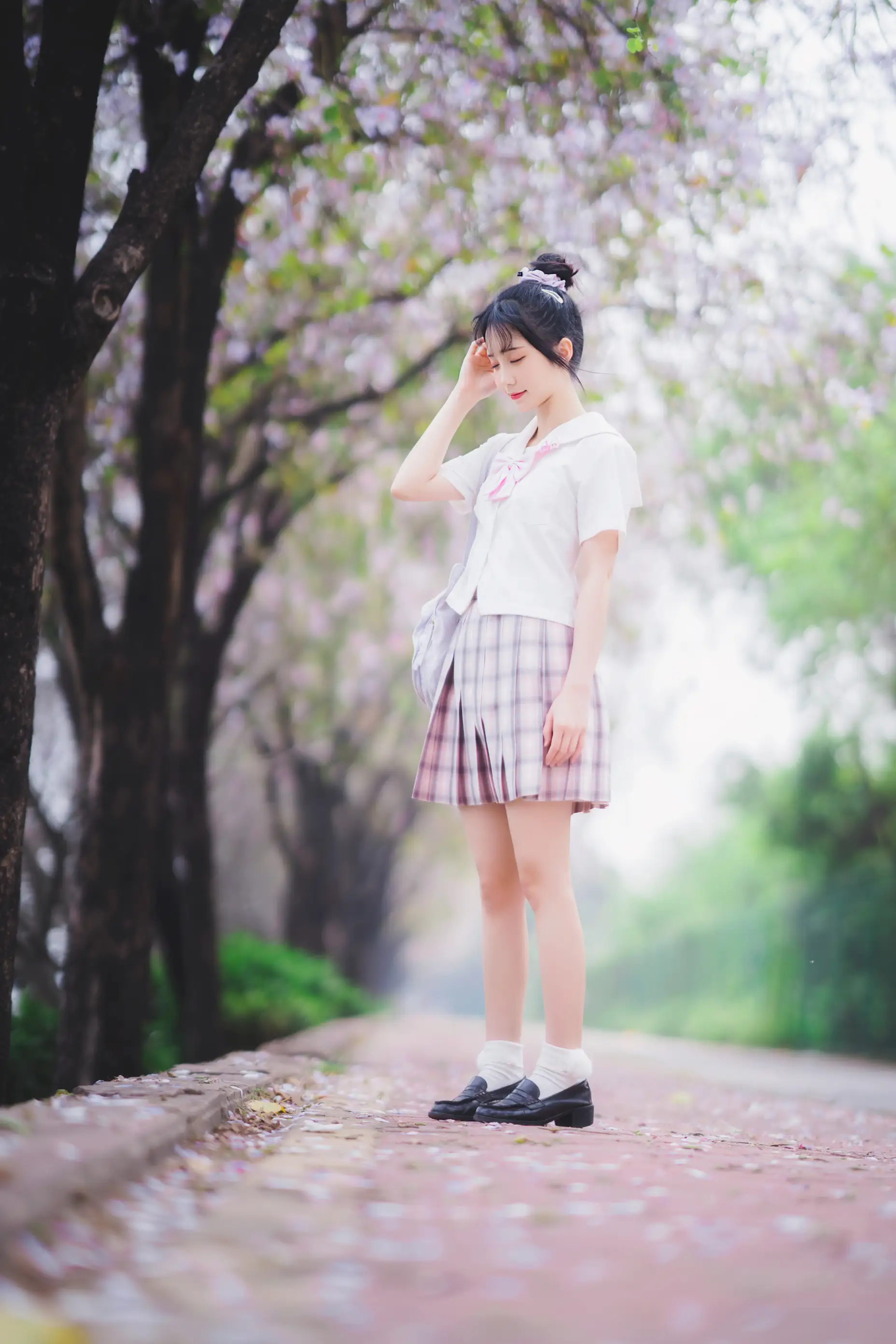 [艺图语] 2022.06.21 Vol.1244 – 花与少女 思涼poi#[35P]-3
