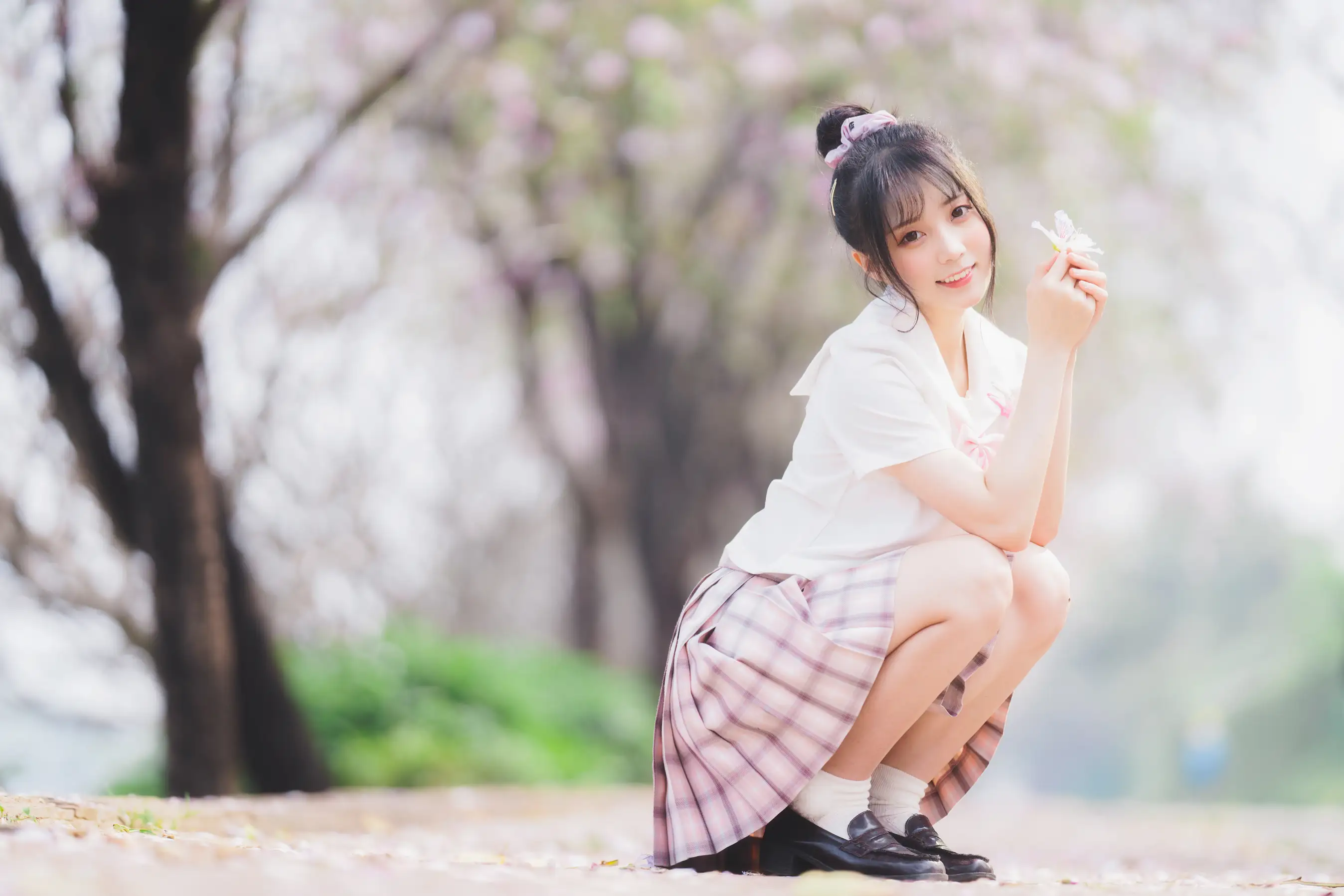 [艺图语] 2022.06.21 Vol.1244 – 花与少女 思涼poi#[35P]-5
