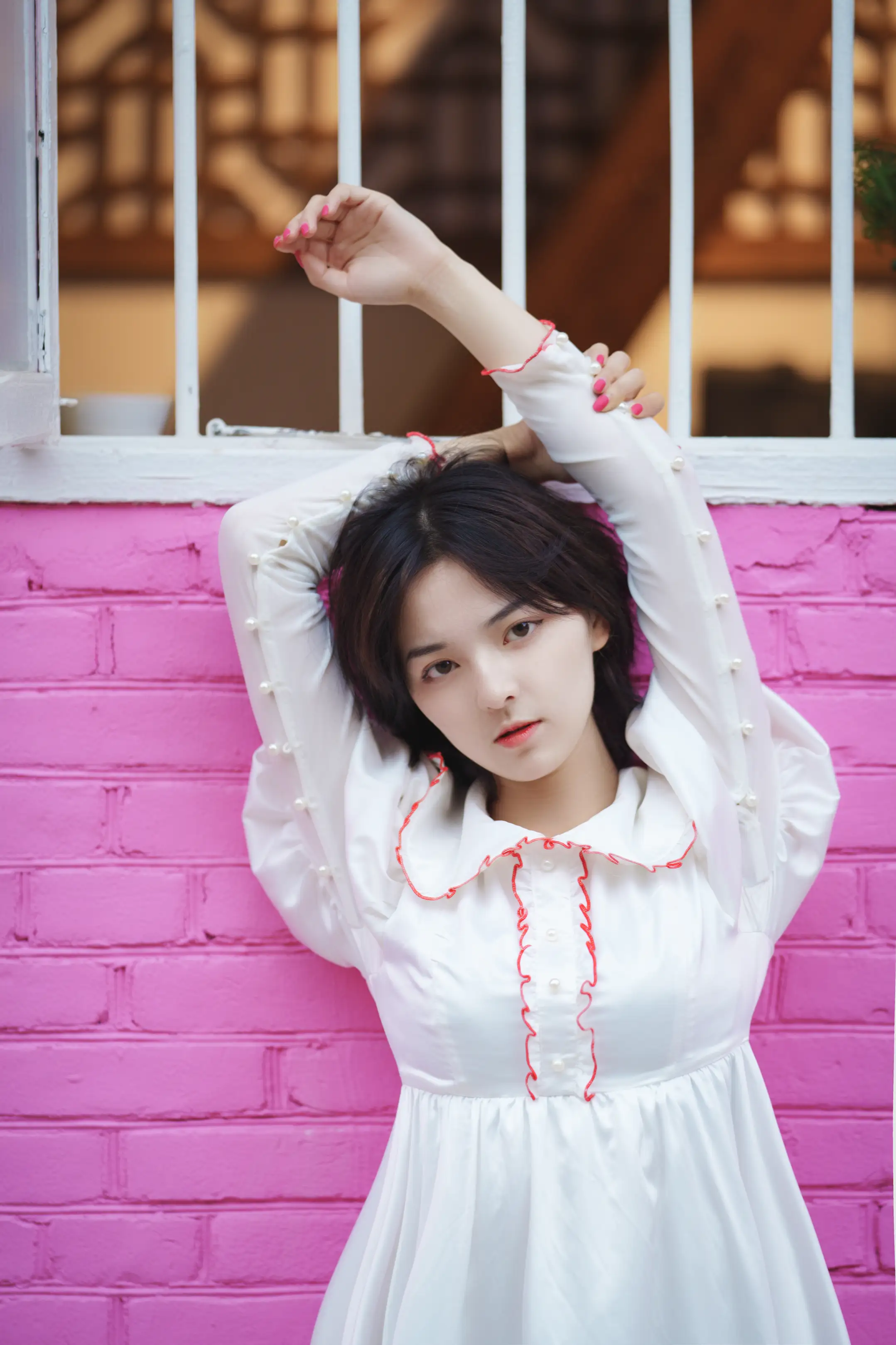 [艺图语] 2022.01.28 Vol.717 – 初次邂逅，超高颜值的粉红少女 dudu#[23P]-1