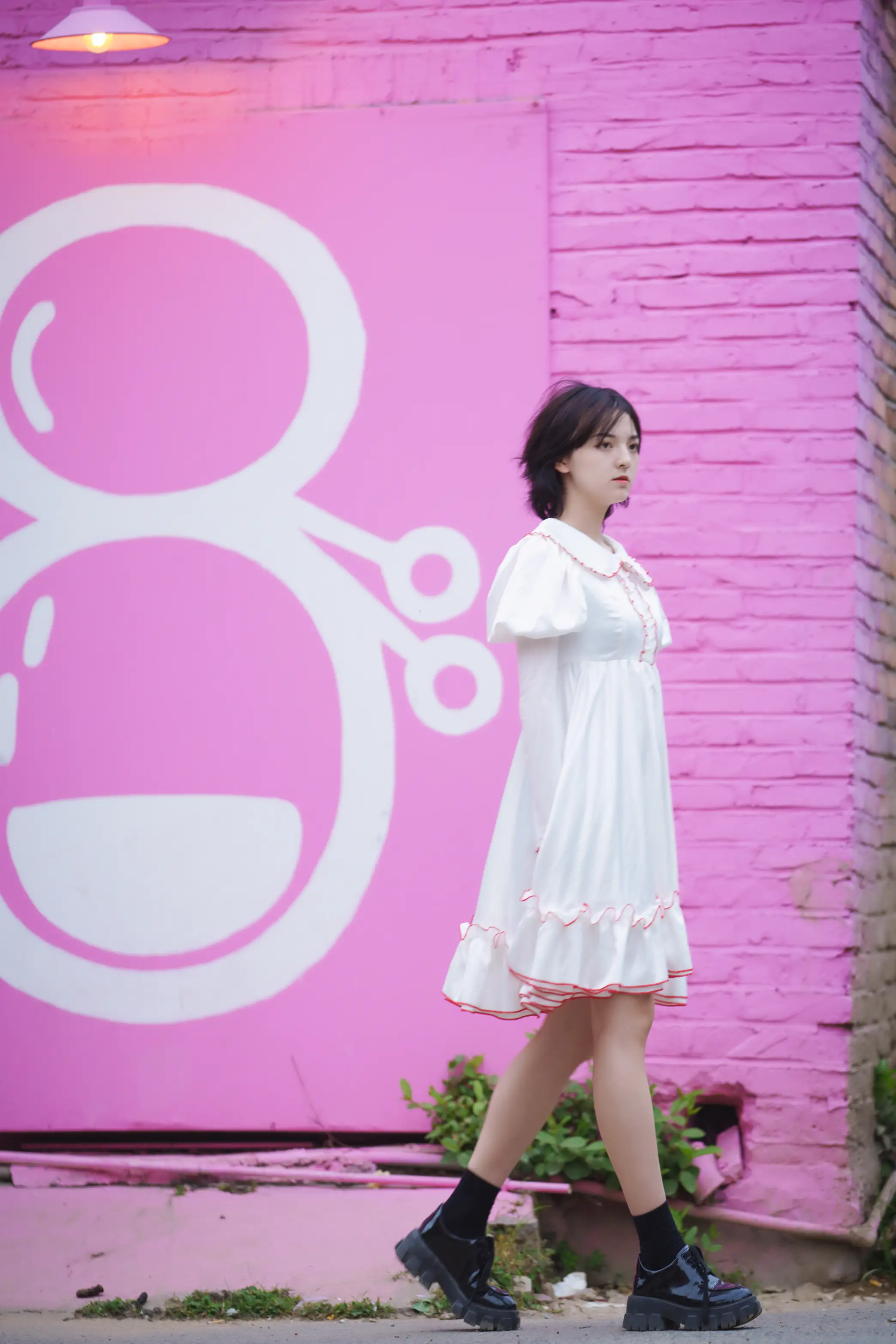 [艺图语] 2022.01.28 Vol.717 – 初次邂逅，超高颜值的粉红少女 dudu#[23P]-2