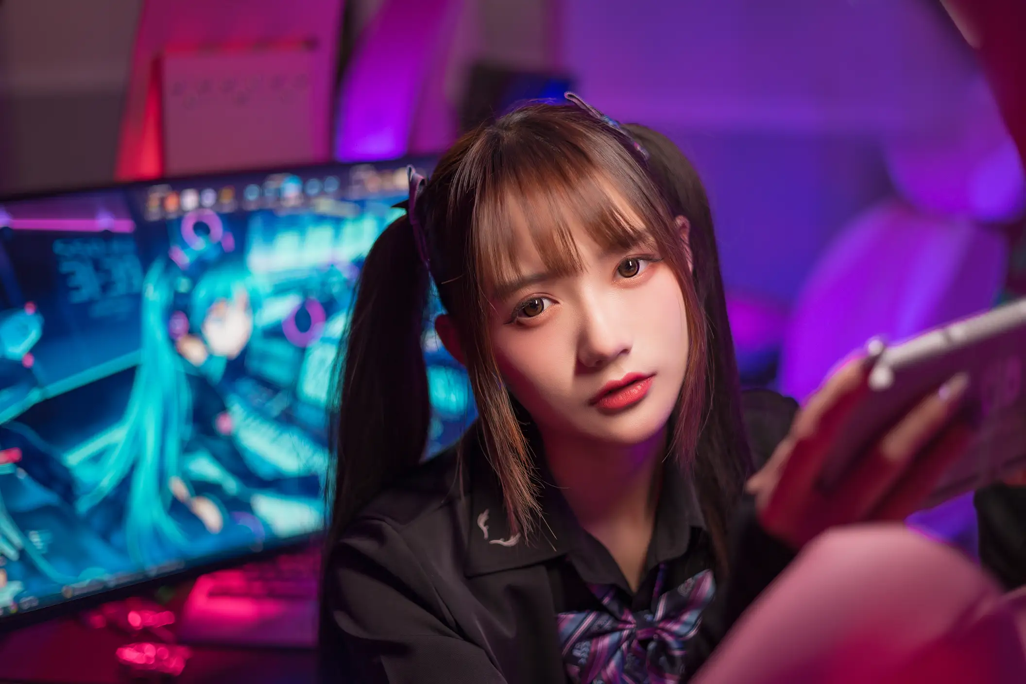 [艺图语] 2022.06.09 Vol.1123 – 电竞少女 兔子Zzz不吃胡萝卜#[22P]-5